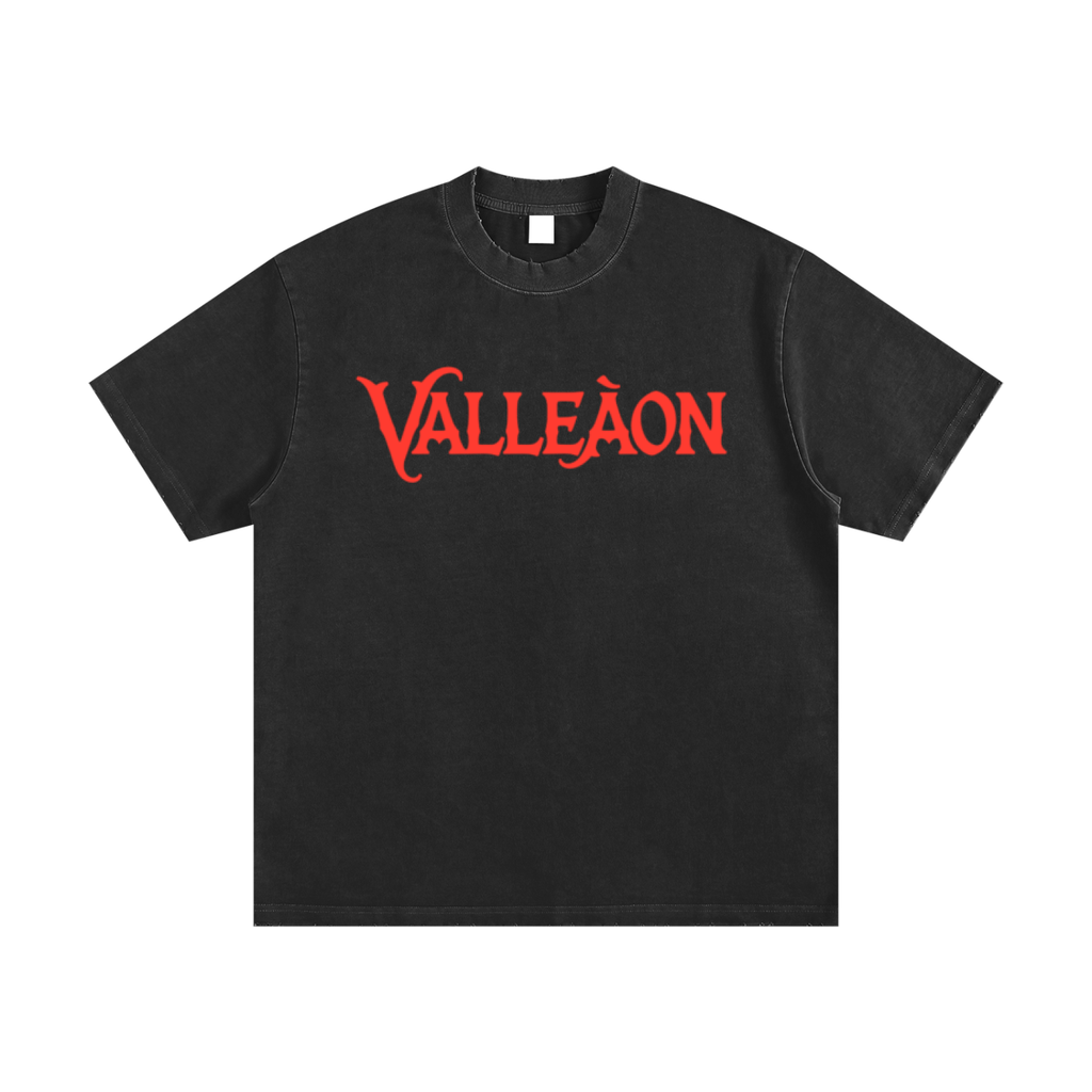 Heavyweight Vintage Washed Frayed T-Shirt