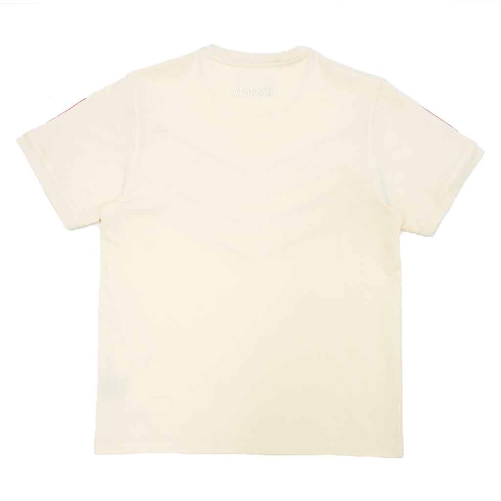M367 Makobi Block Tee - Natural