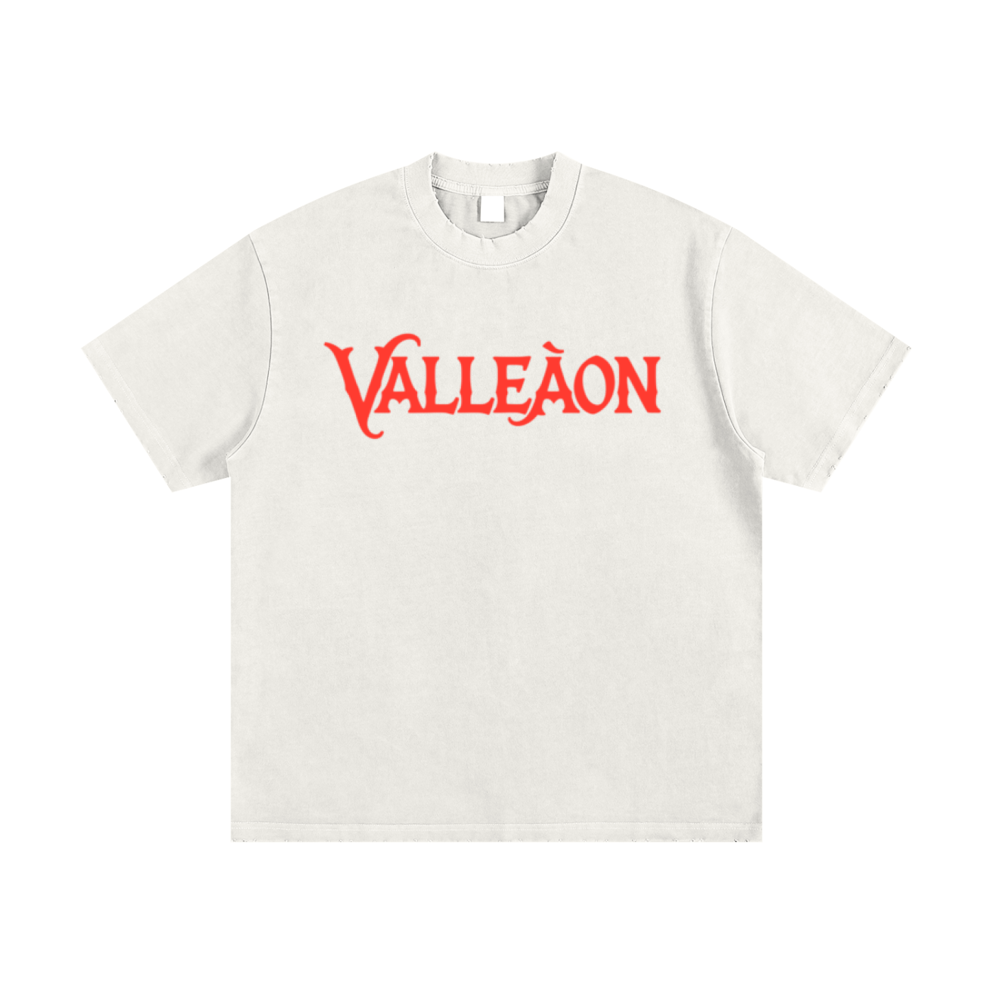 Heavyweight Vintage Washed Frayed T-Shirt