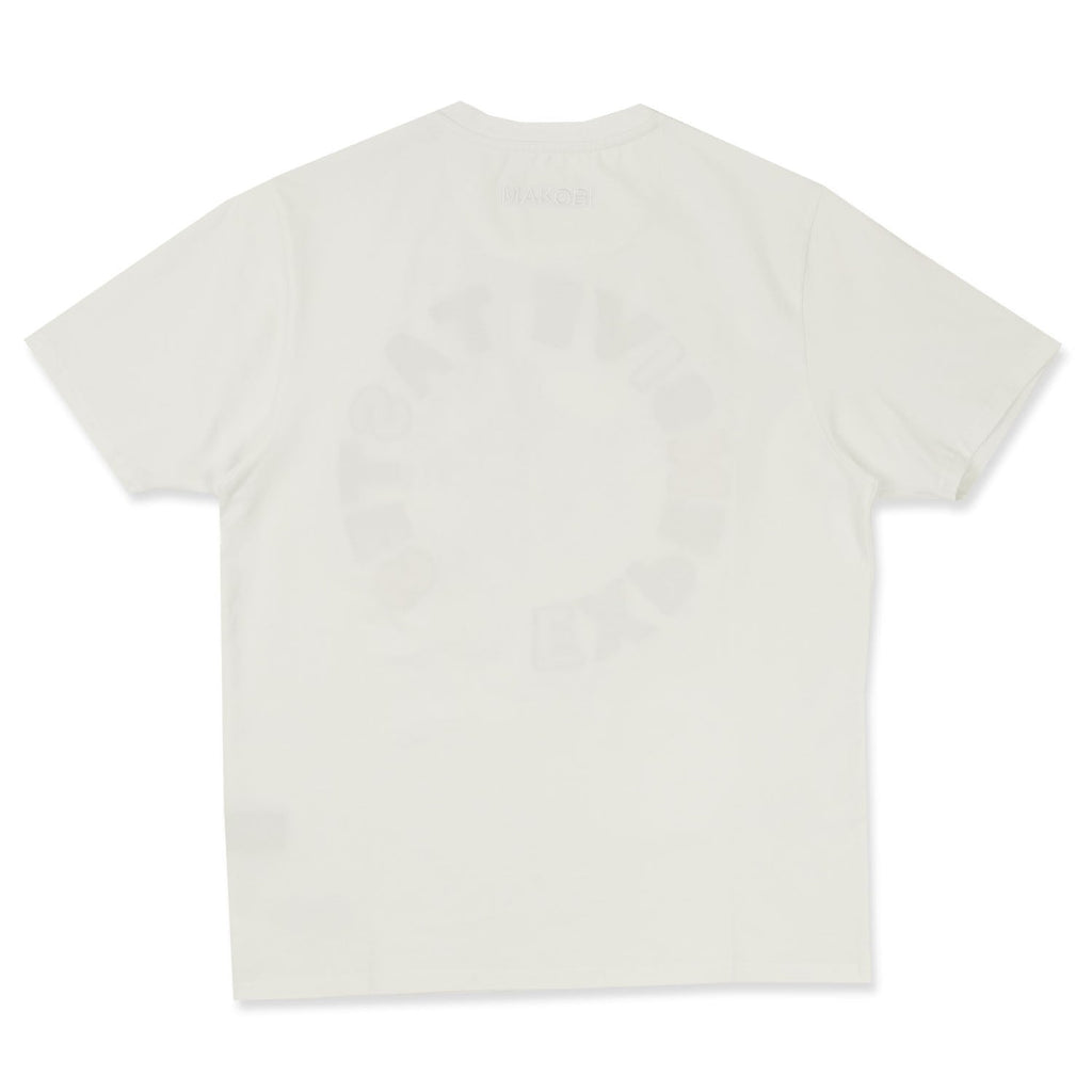 M367 Makobi Block Tee - White