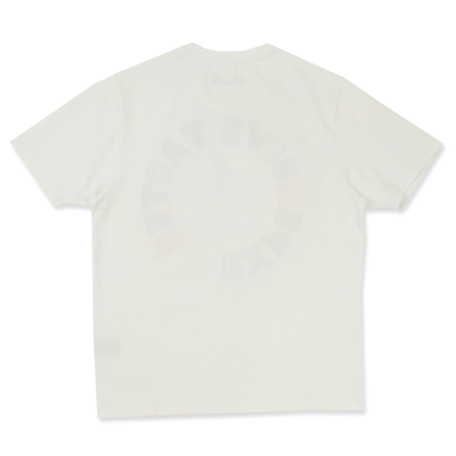 M367 Makobi Block Tee - White