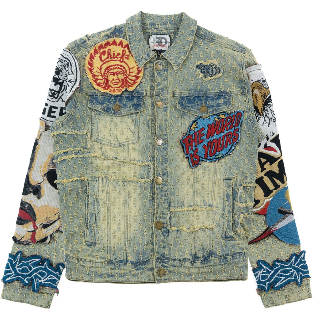 Denim Jacket F1055 Brave Heart - Dirt