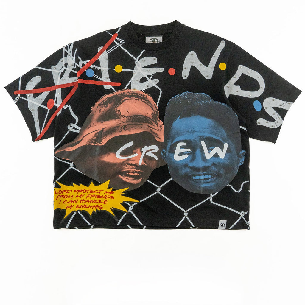 F124 Crew Love Tee - Black