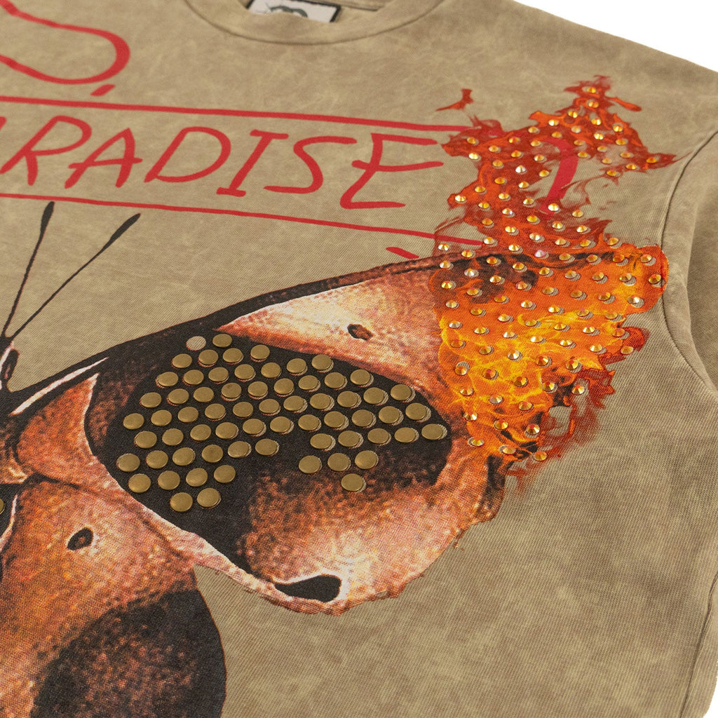 F139 House of Saints Boxed Tee - Mocha