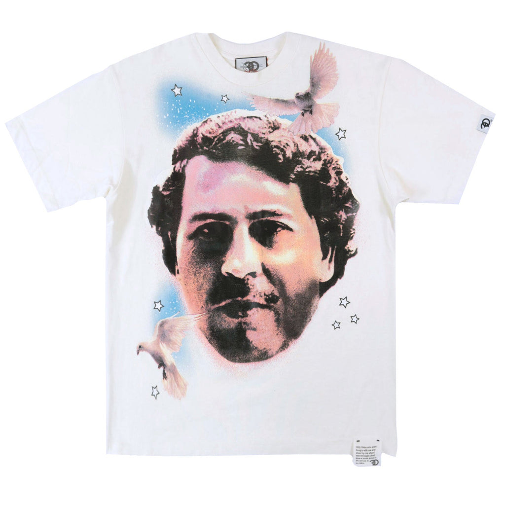 F153 NARCO Oversized Heavyweight Tee - White