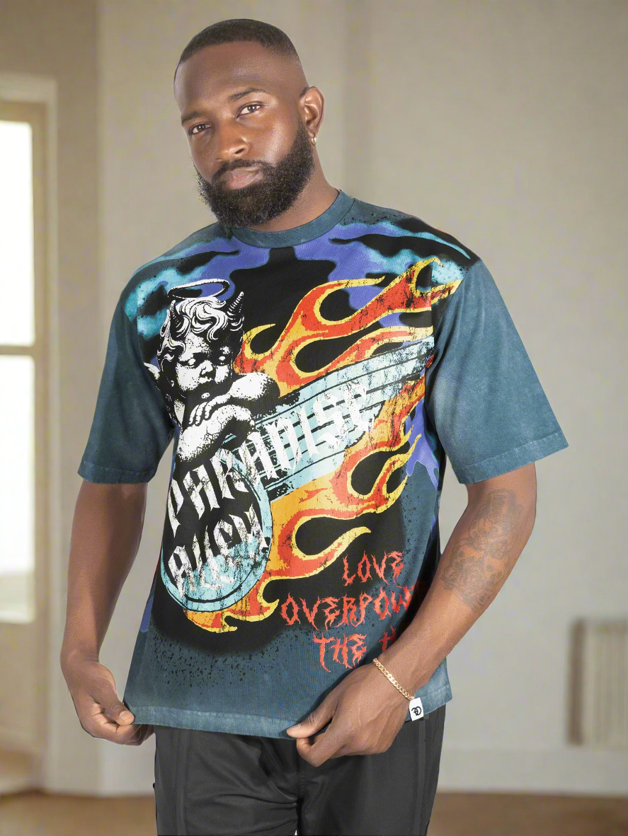 Tee | F169 Fake Love - Blue