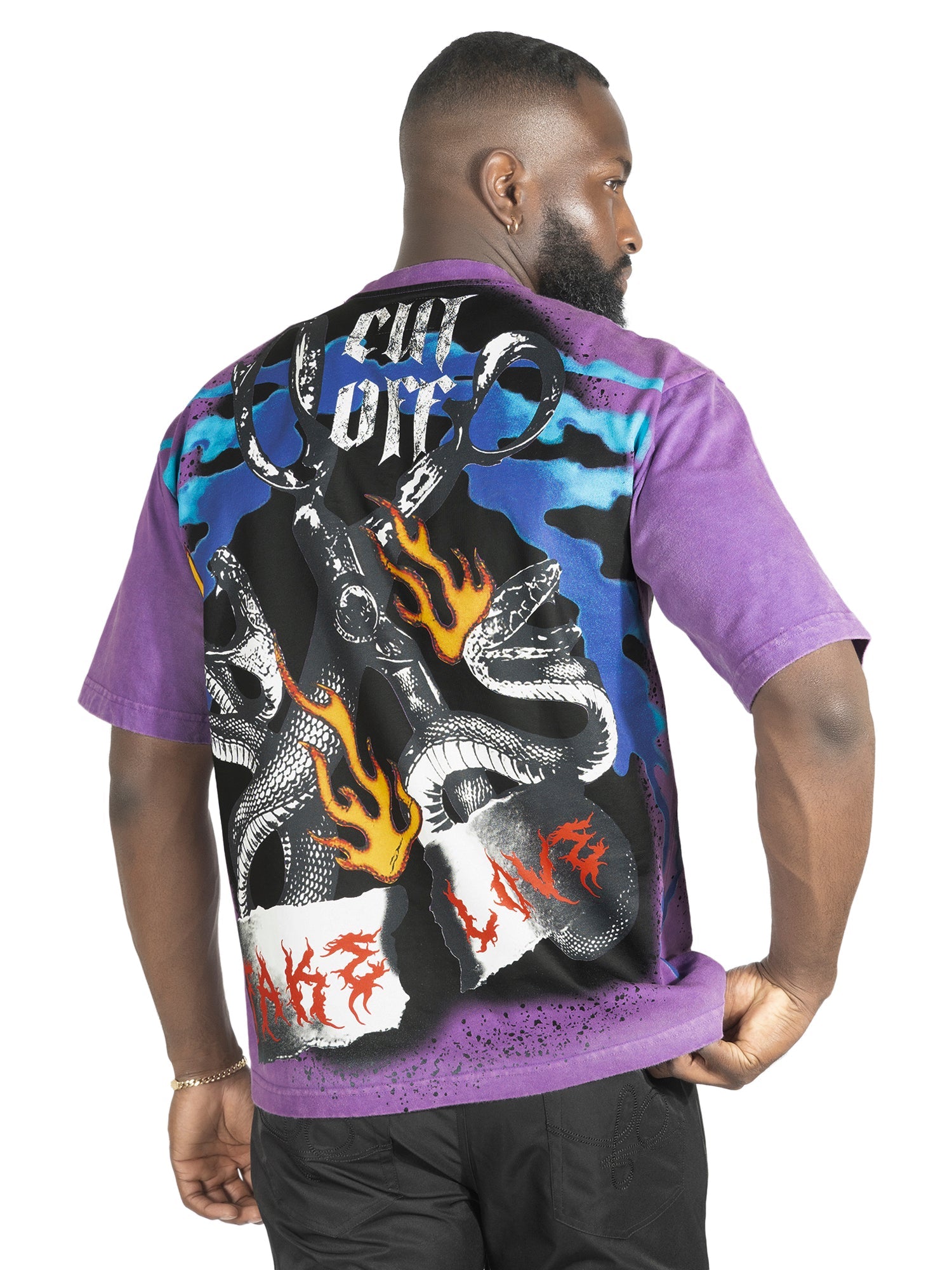 Tee | F169 Fake Love - Purple