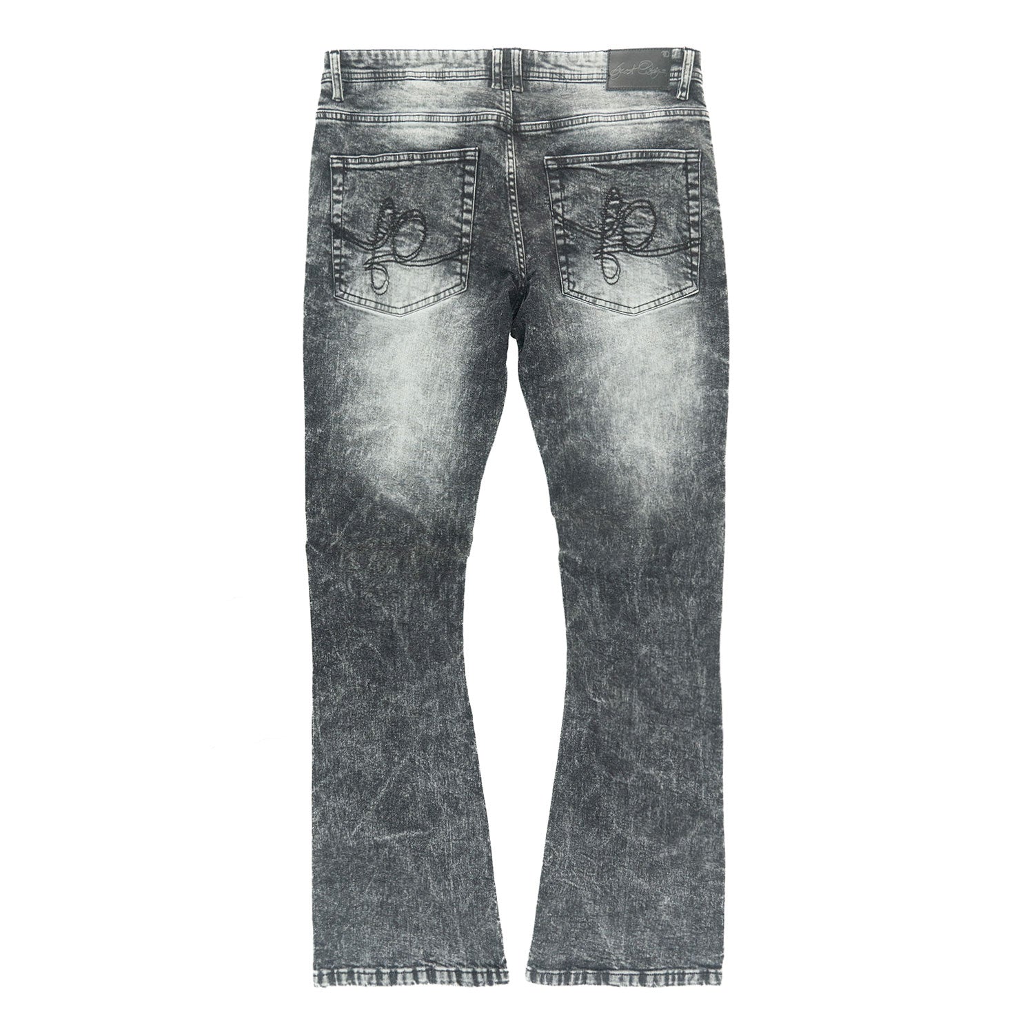 Jeans | F1712 Alono Stacked Jeans - Black Wash