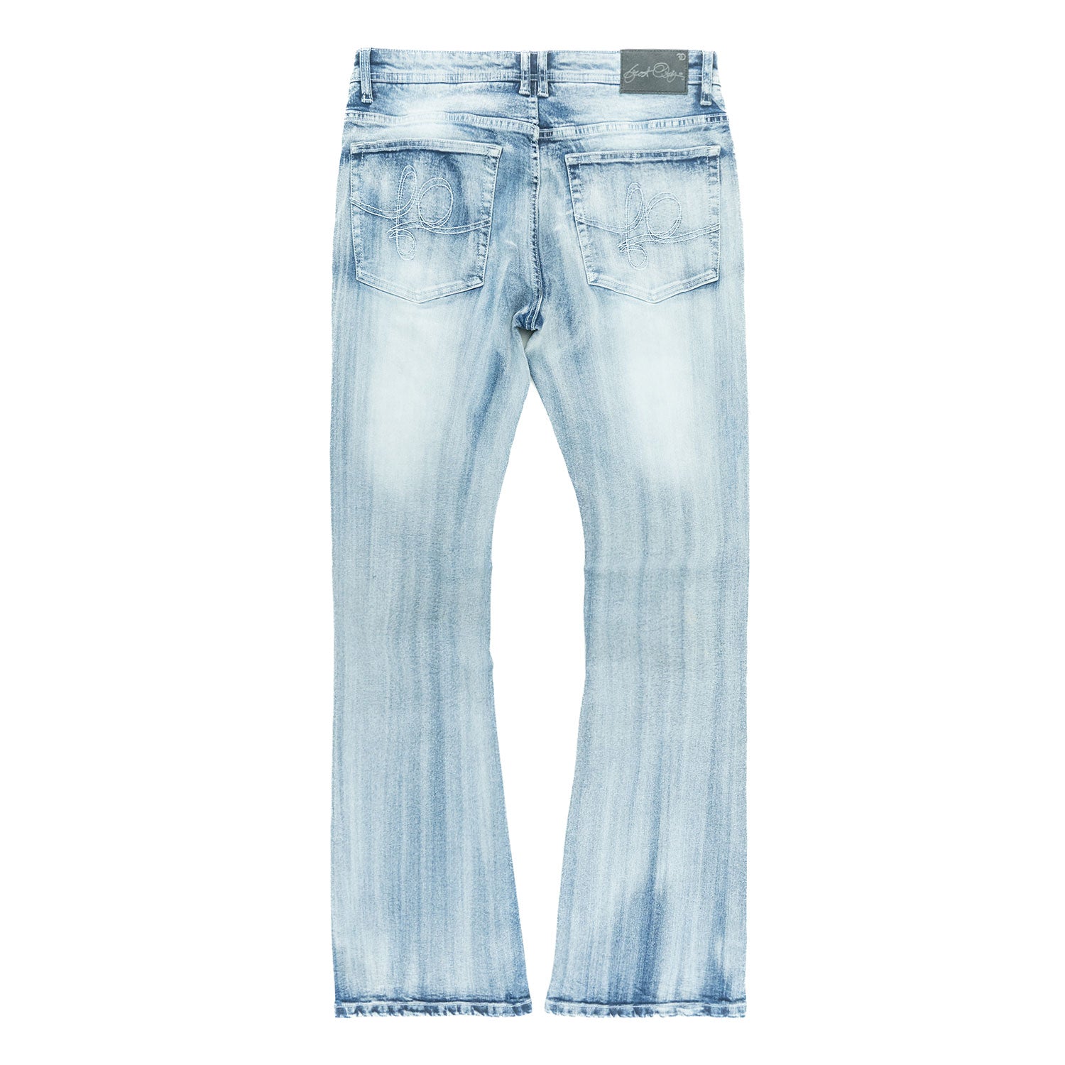 Jeans | F1712 Alono Stacked Jeans - Light Wash