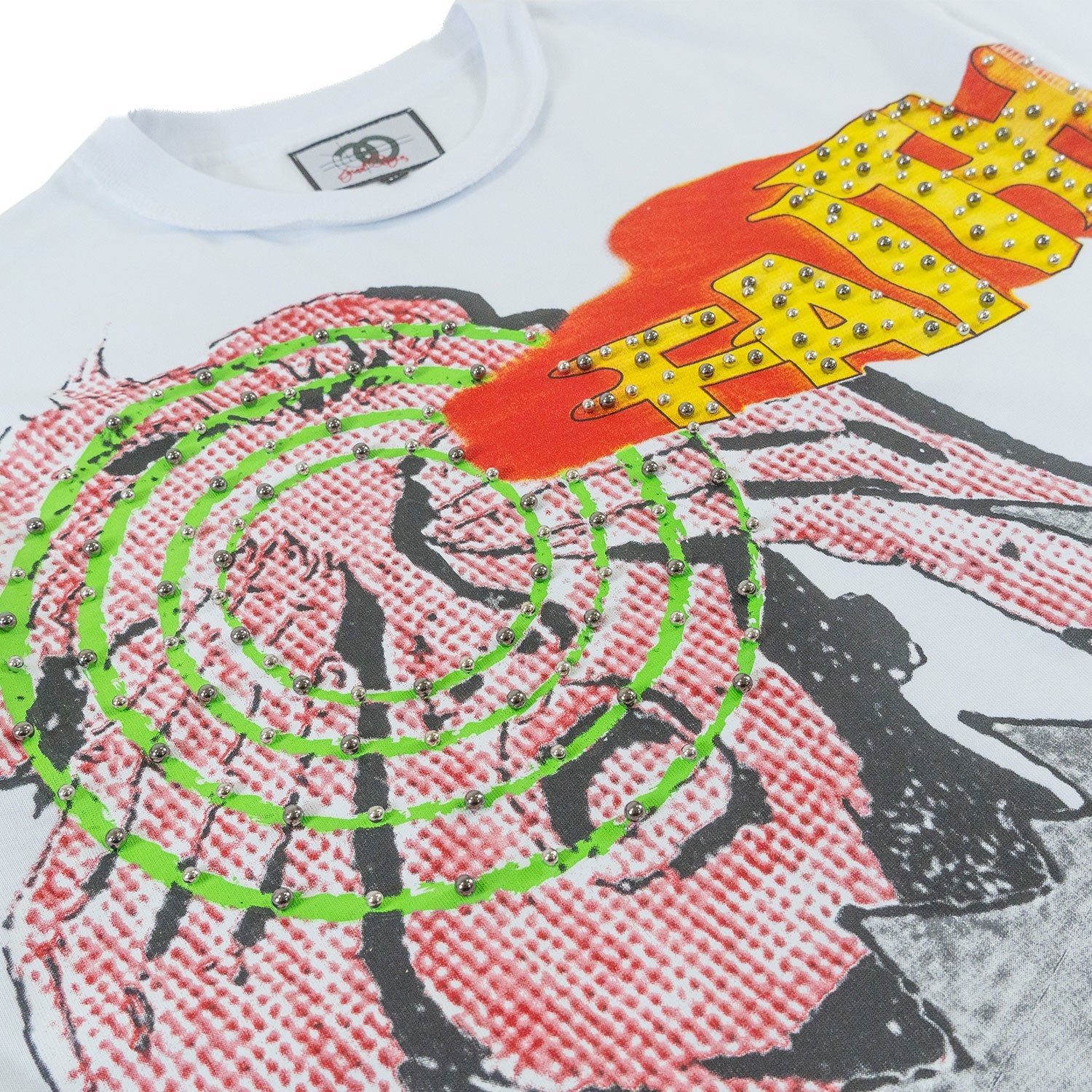 F172 Walk By Faith Box Tee - White