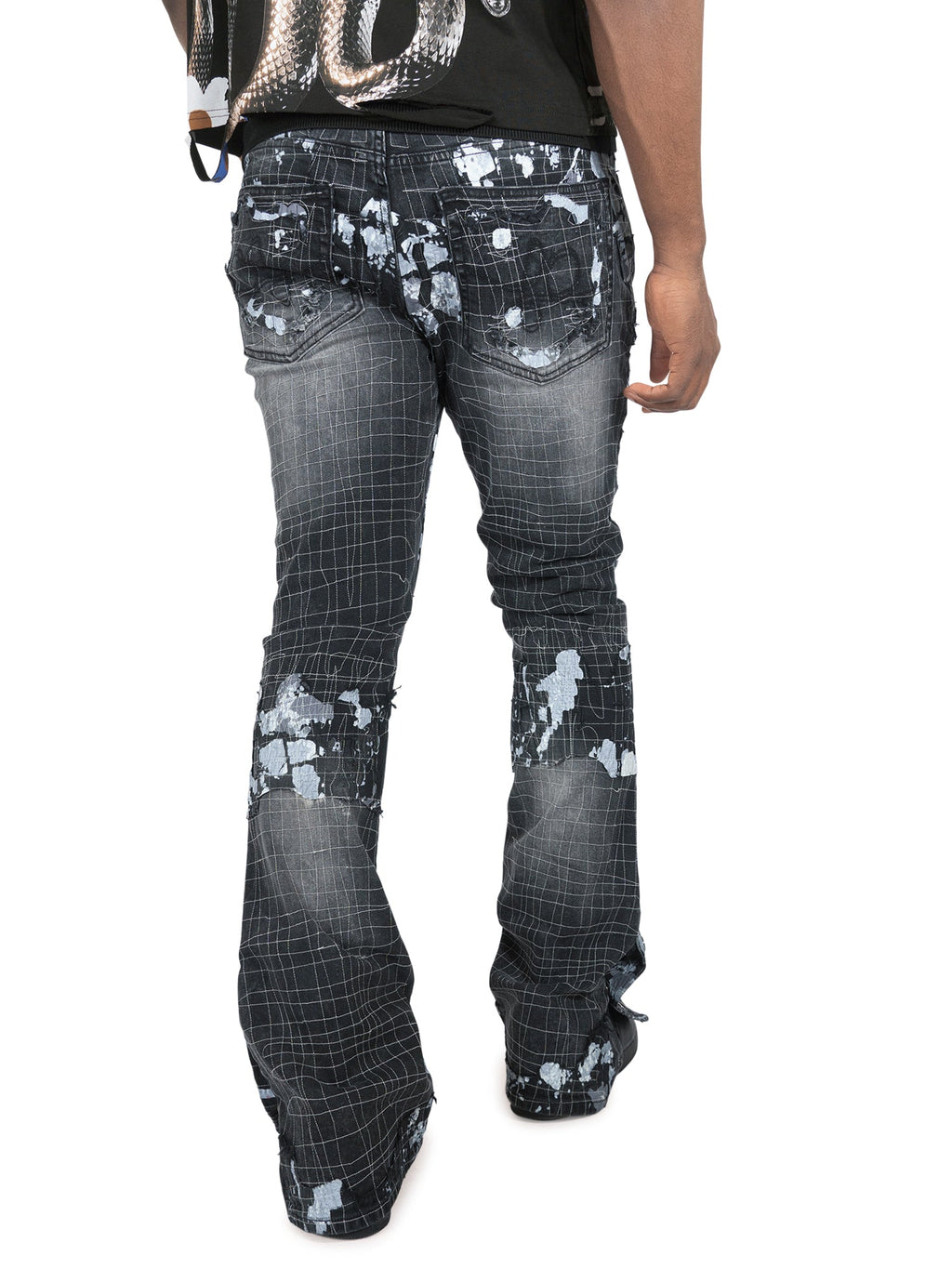 Jeans | F1733 Amoto Stacked - Black