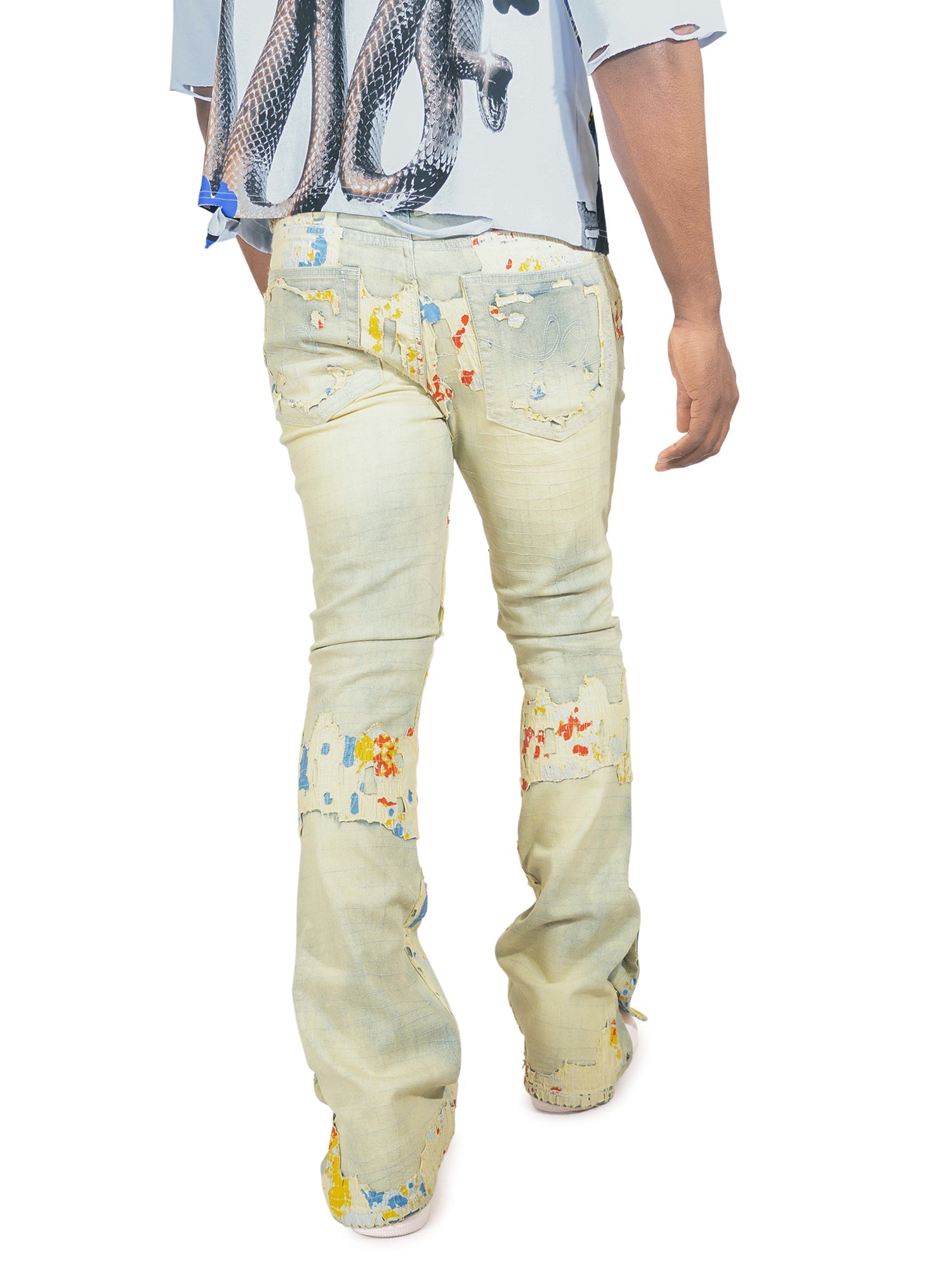 Jeans | F1733 Amoto Stacked Pants - Dirt