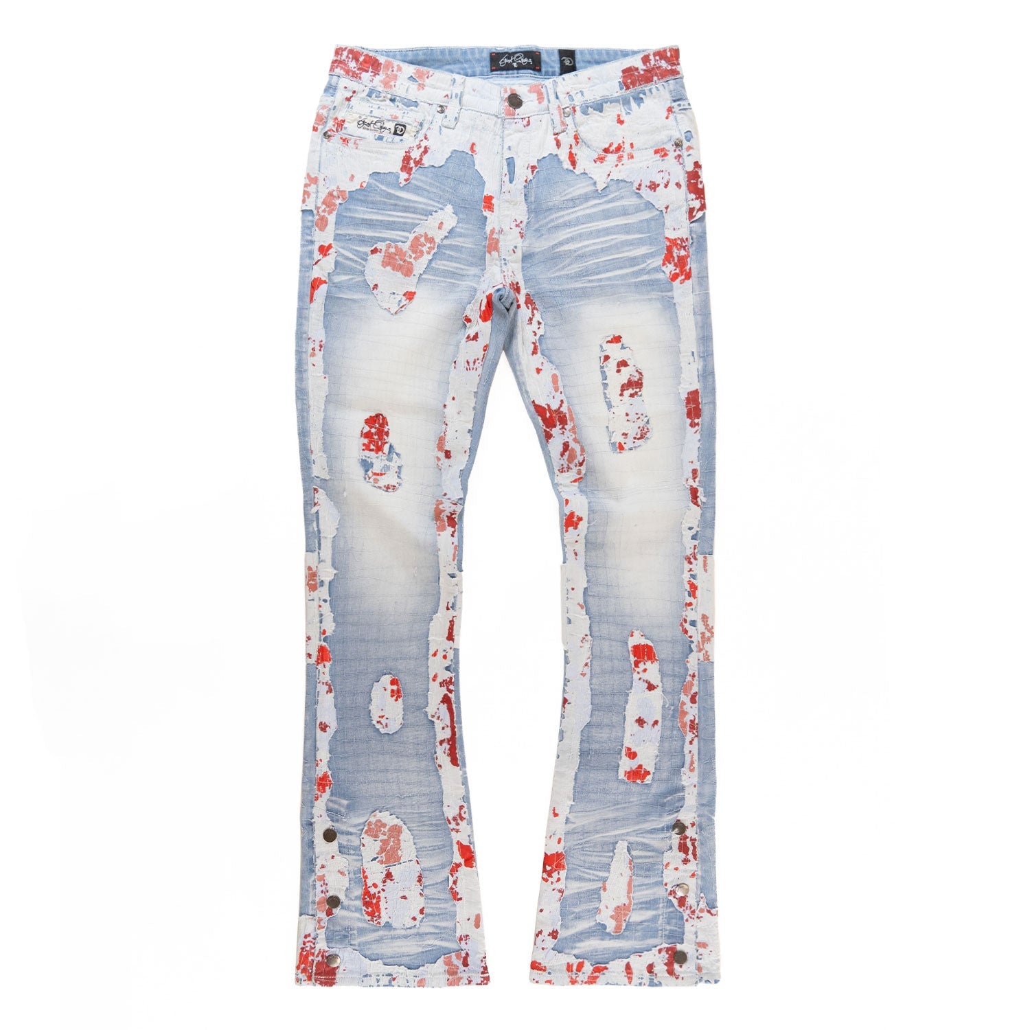 Jeans | F1733 Amoto Stacked Pants - Light Wash