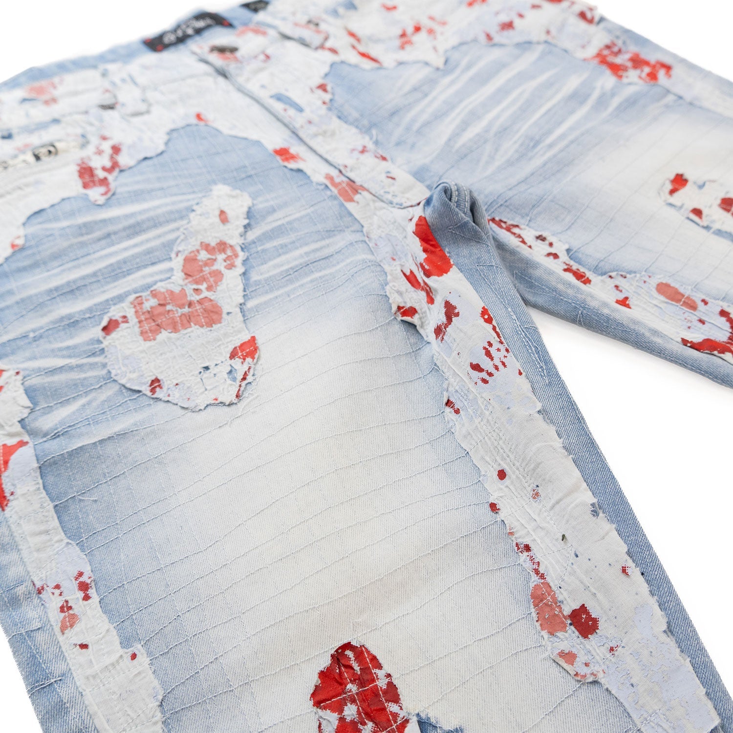 Jeans | F1733 Amoto Stacked Pants - Light Wash