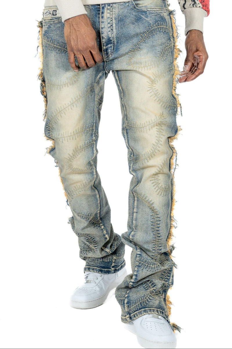 F1737 Cashay 2024 Stacked Jeans -  Dirt