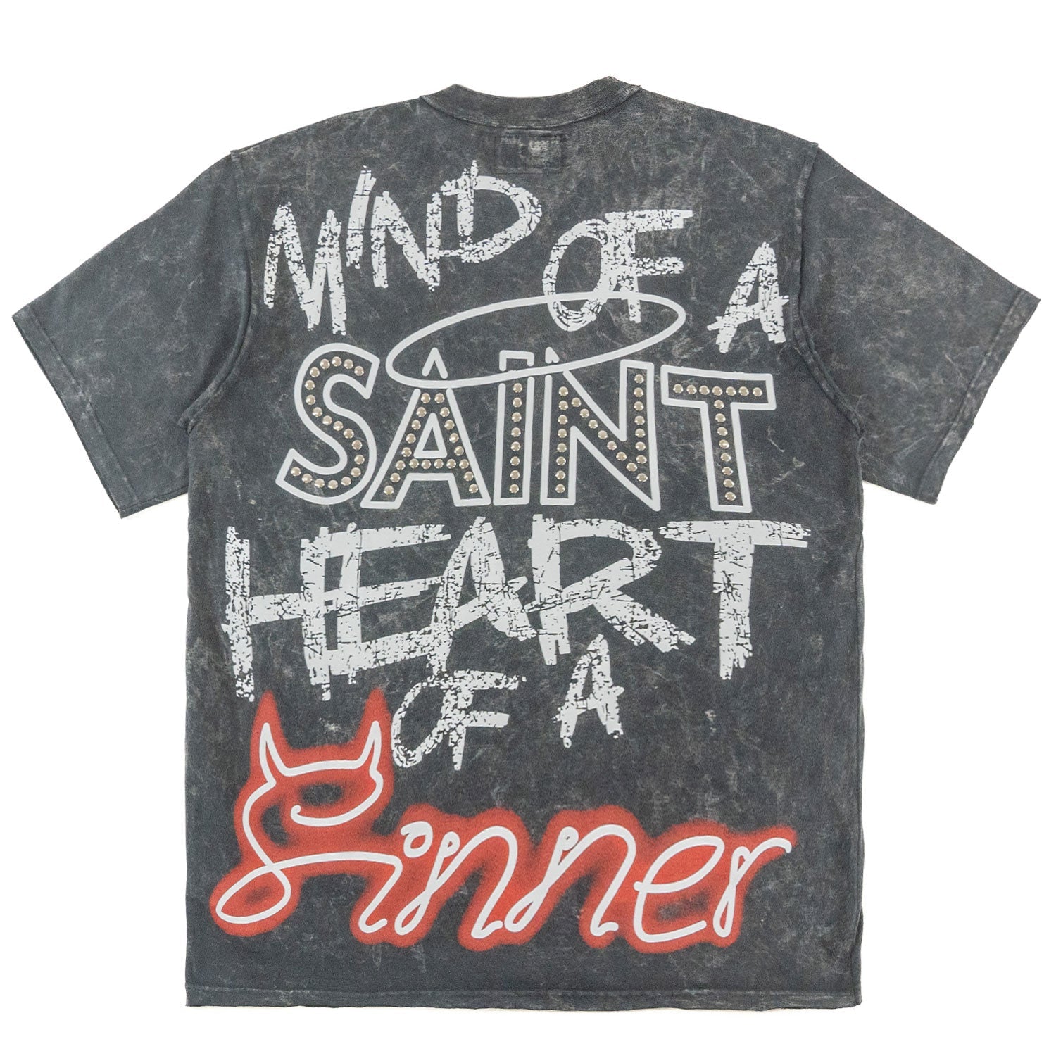 F173 Sinners Boxed Tee - Black