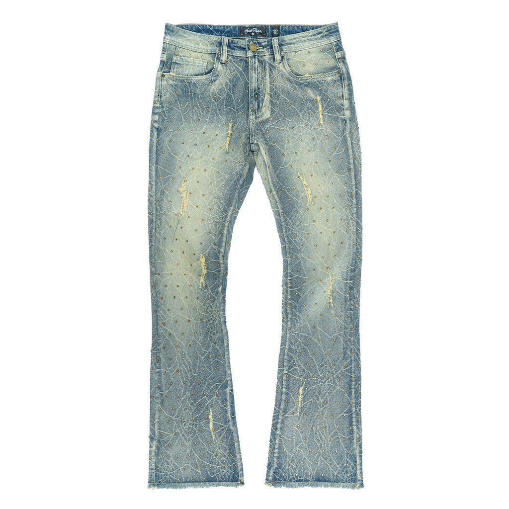 Jeans | F1746 Amoto Stacked Pants - Dirt