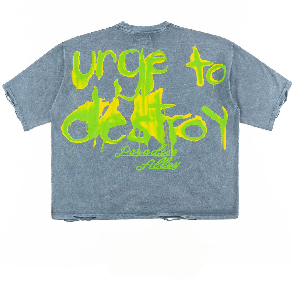 F180 Crash Out Tee - Blue