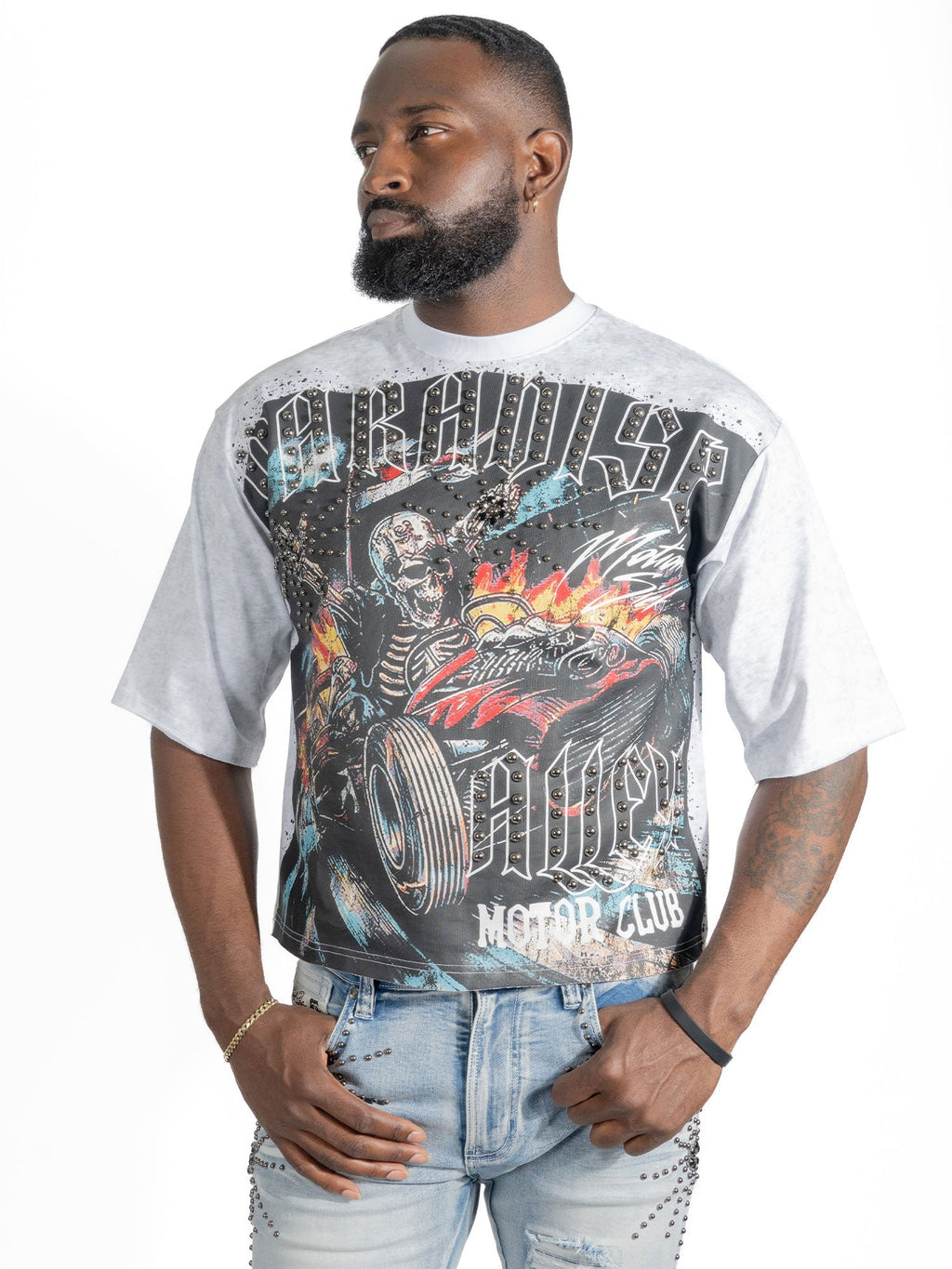 Tee | F198 P.Alley Motor Club Tee - White