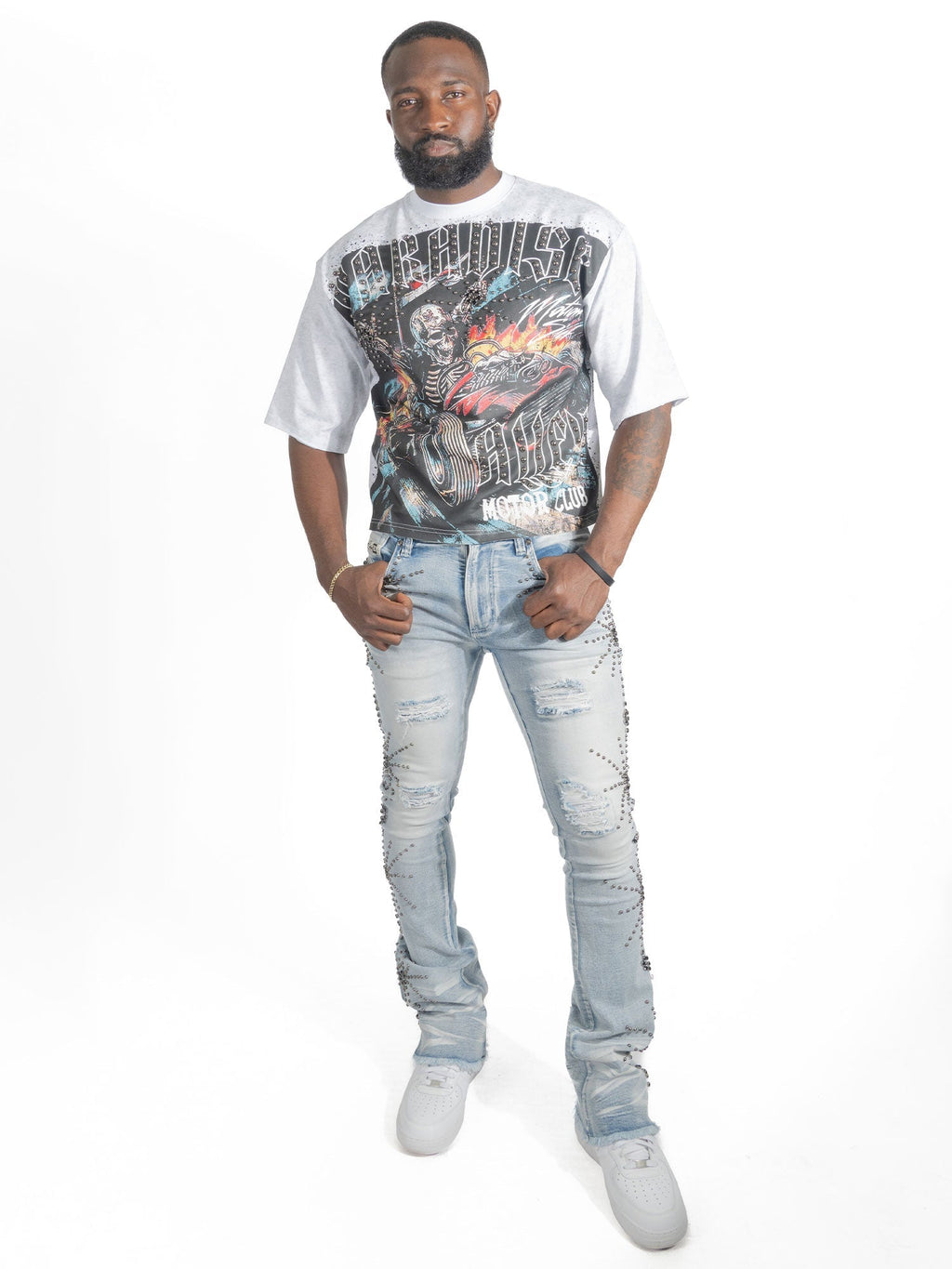 Tee | F198 P.Alley Motor Club Tee - White