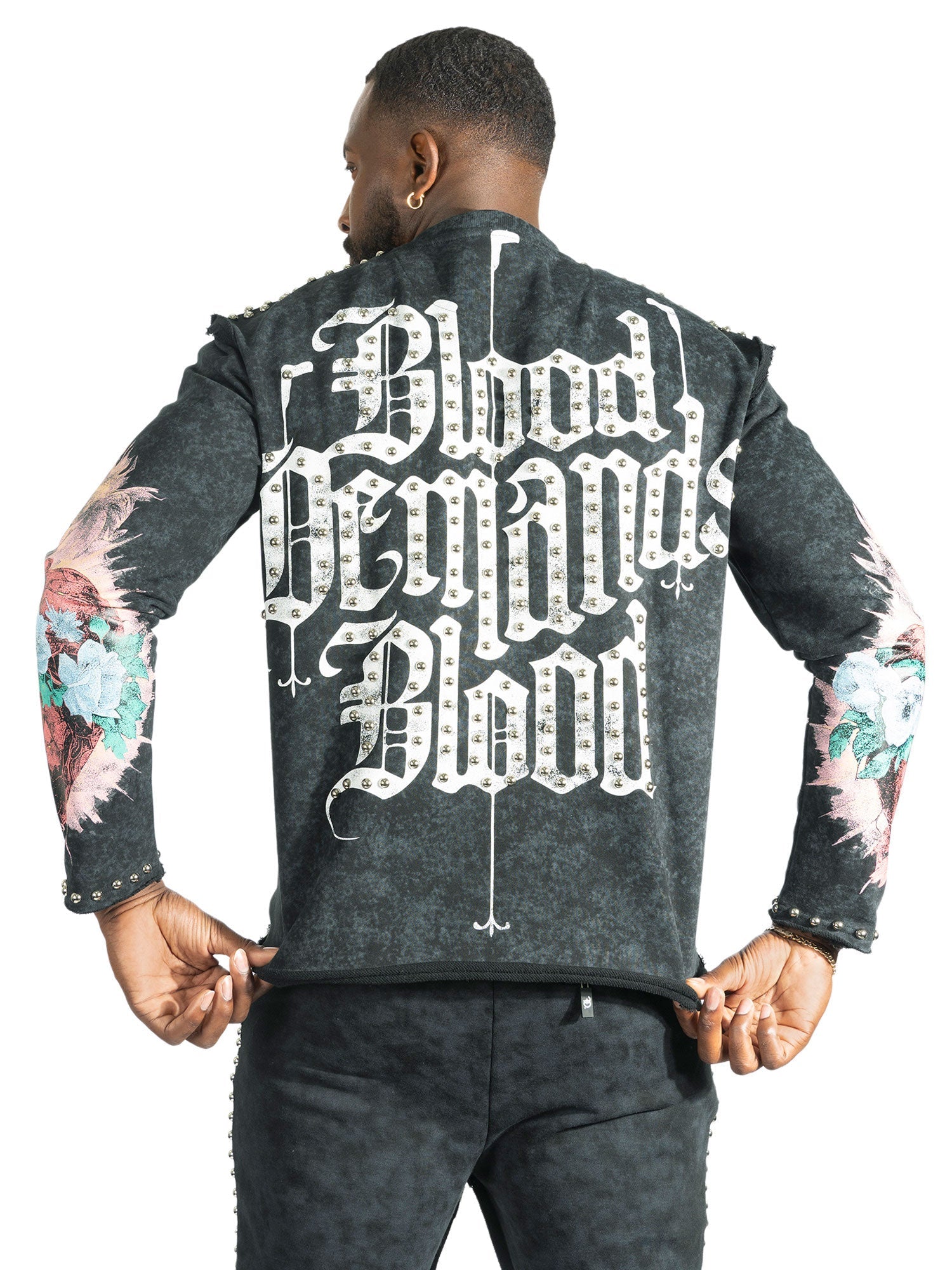 Set | F4226 Amor Jogging Set - Black