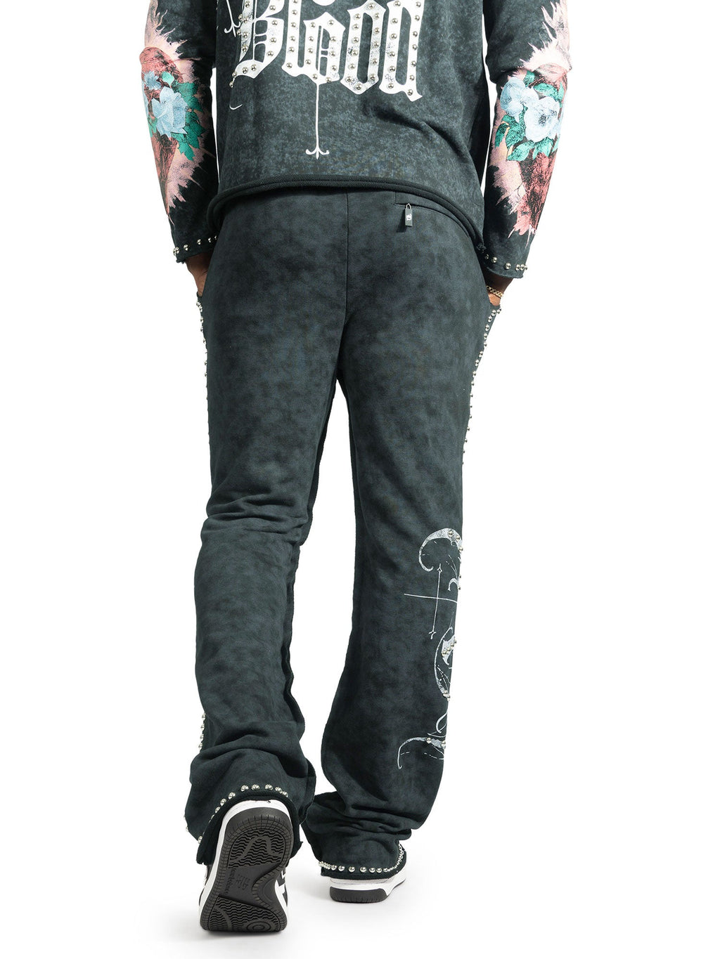 Set | F4226 Amor Jogging Set - Black