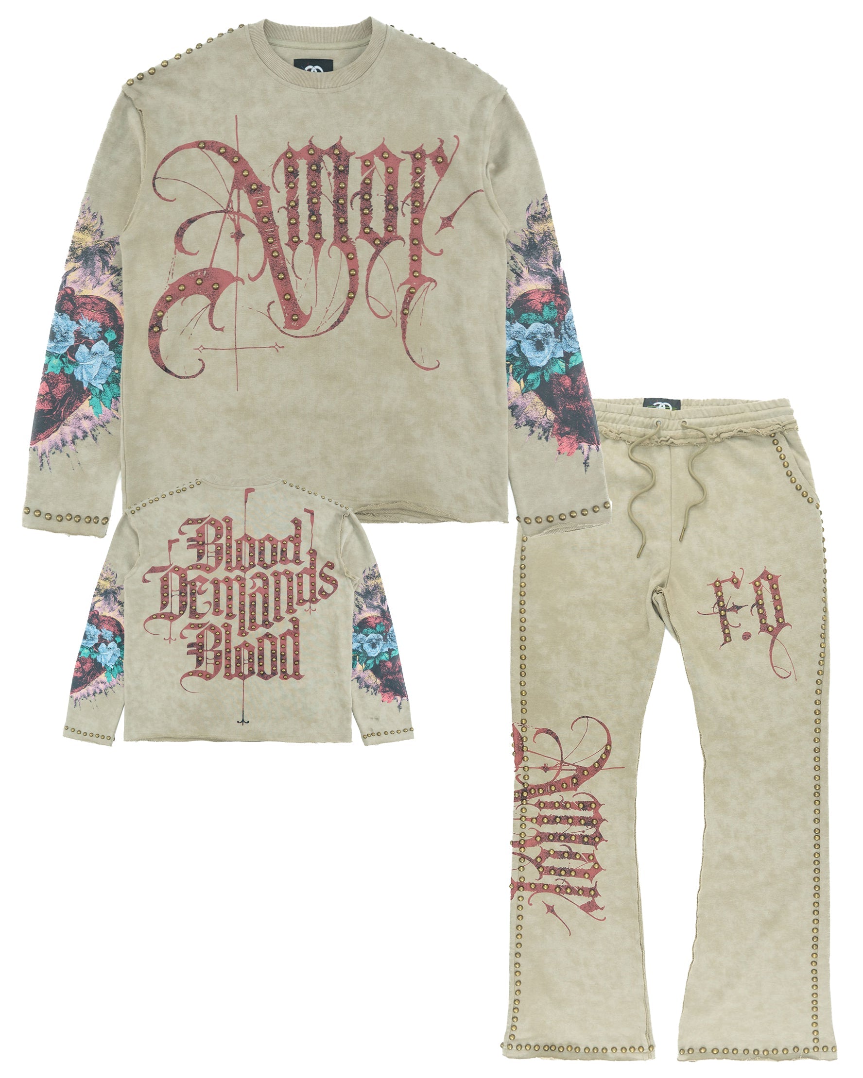 Set | F4226 Amor Jogging Set - Mocha