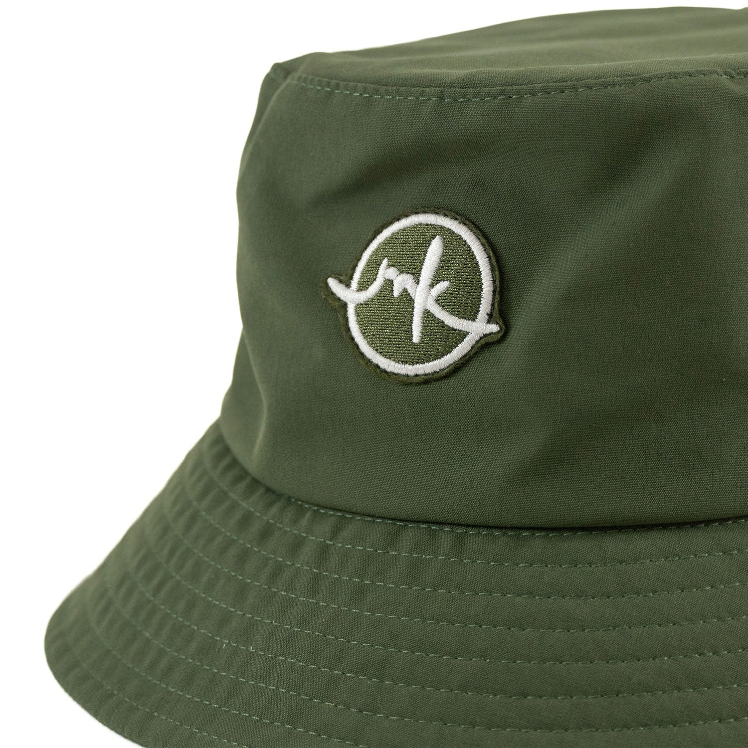 M033 Colton Nylon Bucket Hat - Dark Olive