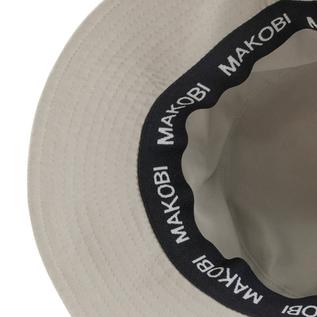 M033 Colton Nylon Bucket Hat - Gray