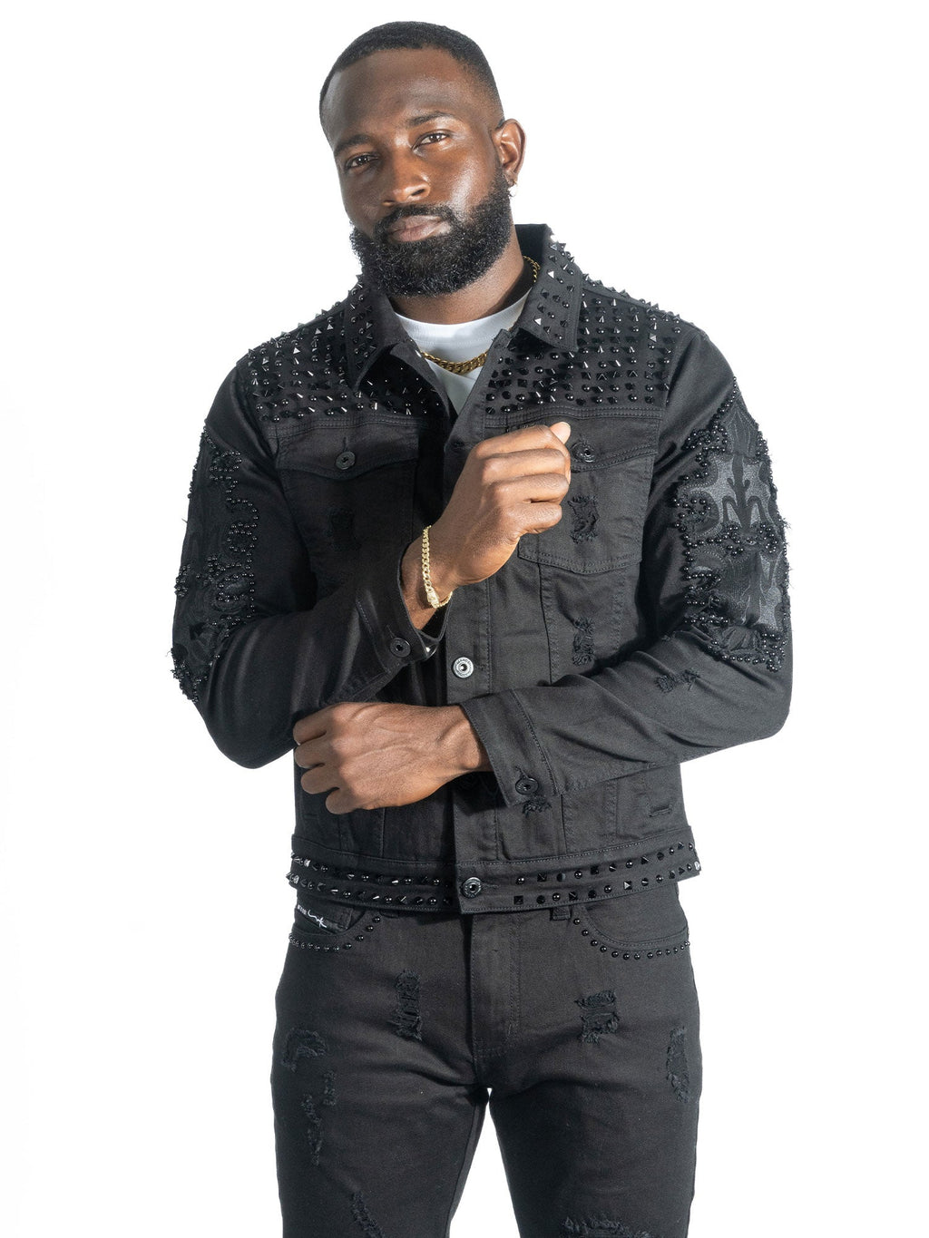 Jacket | M1013 Positoni Denim - Black