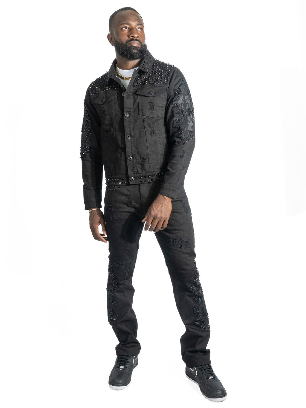 Jacket | M1013 Positoni Denim - Black