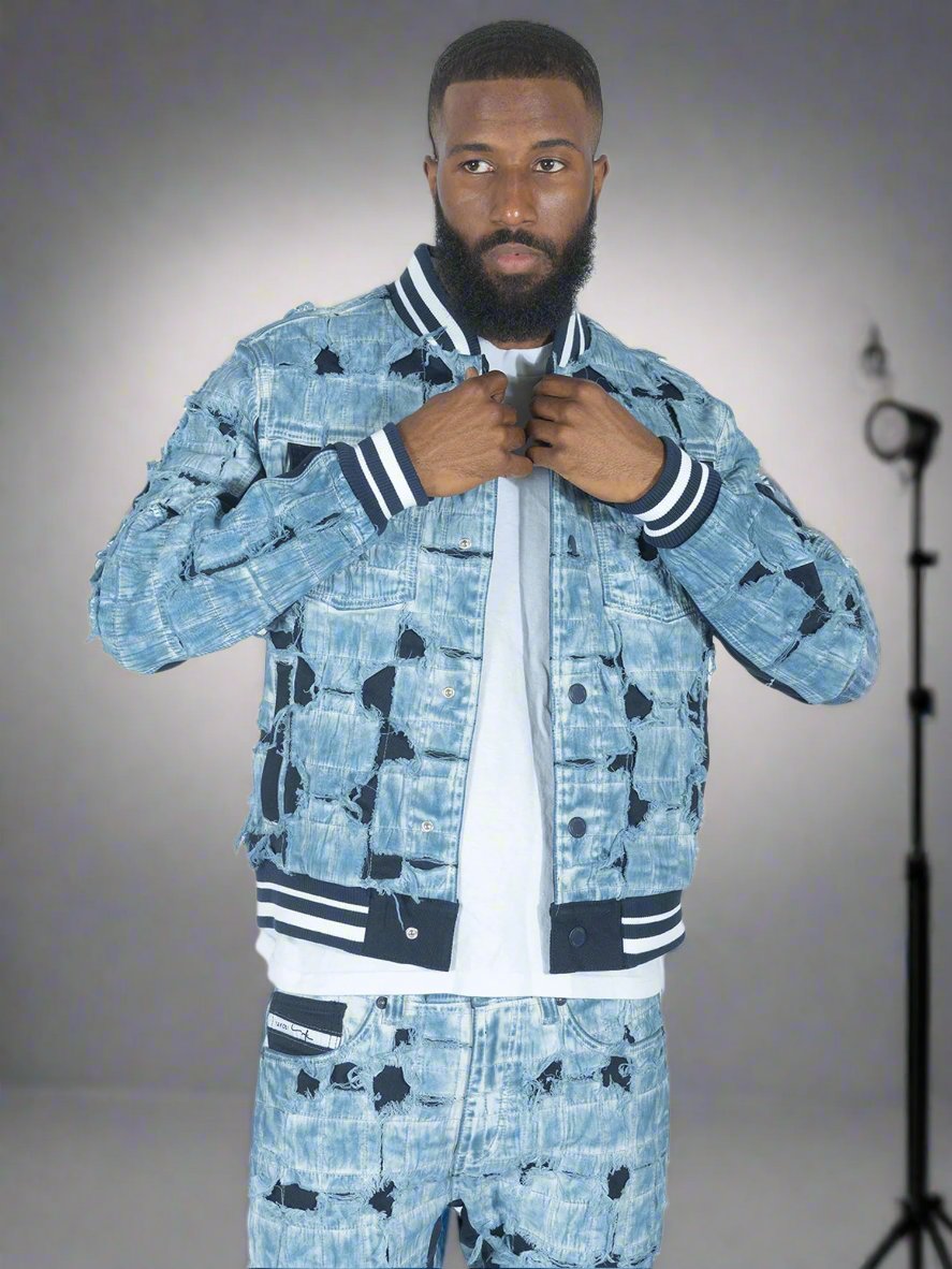 M1022 Positano Jacket - Blue