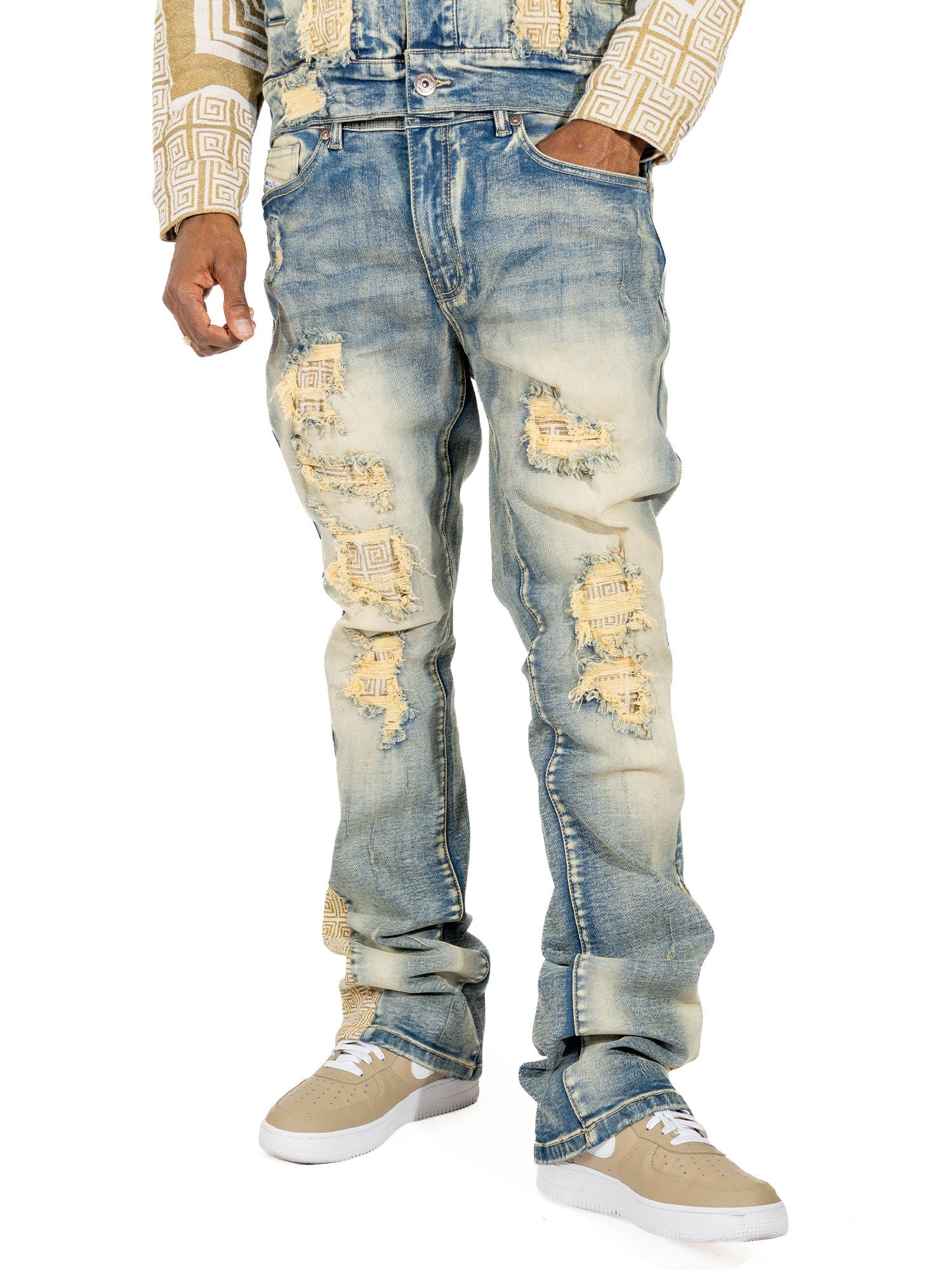 M1954 SARTONI STACK  JEAN  - DIRT  ( NOT SOLD SEPARATELY )