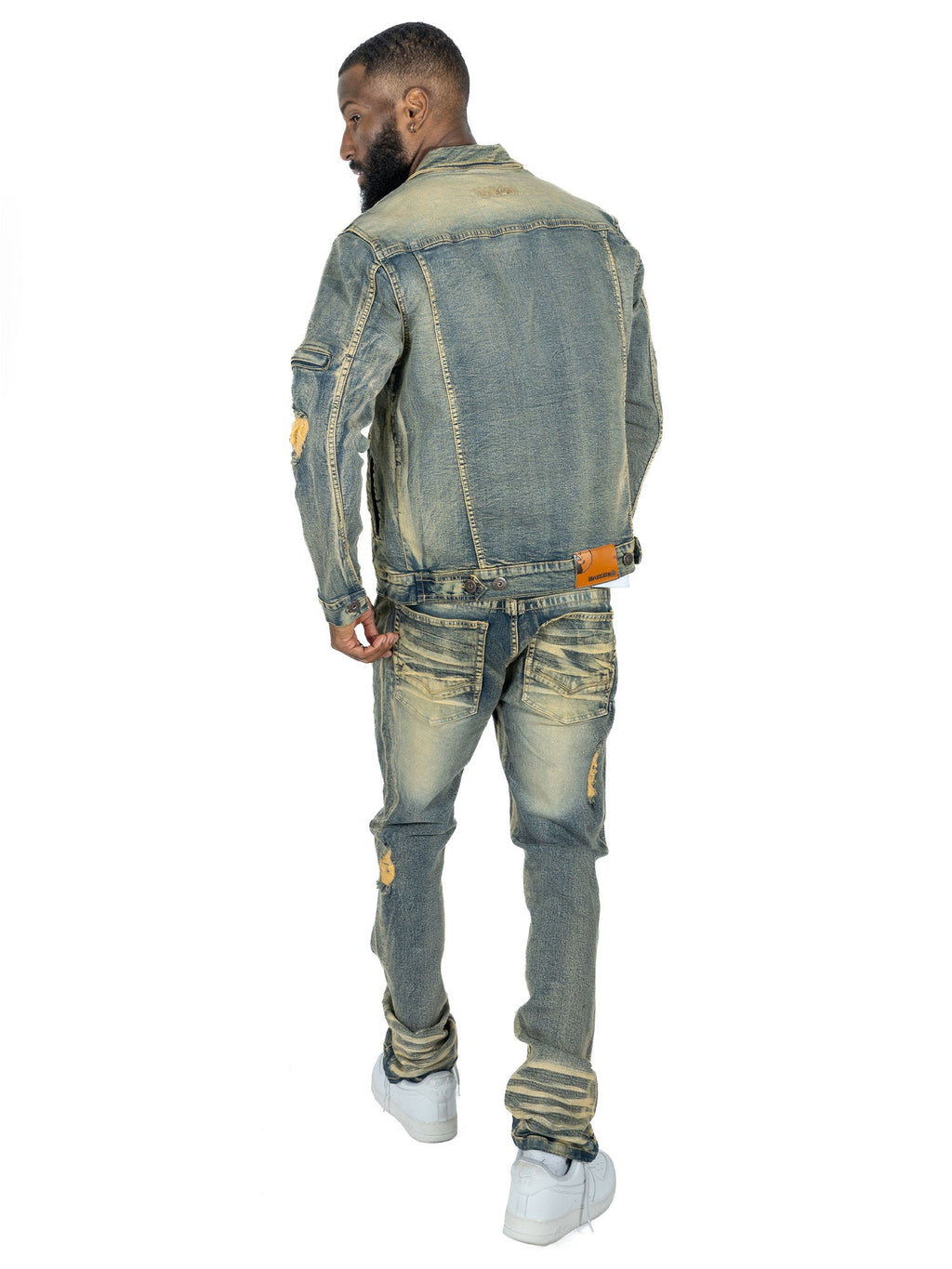 M1079 Moreli Denim Jacket - Dirt