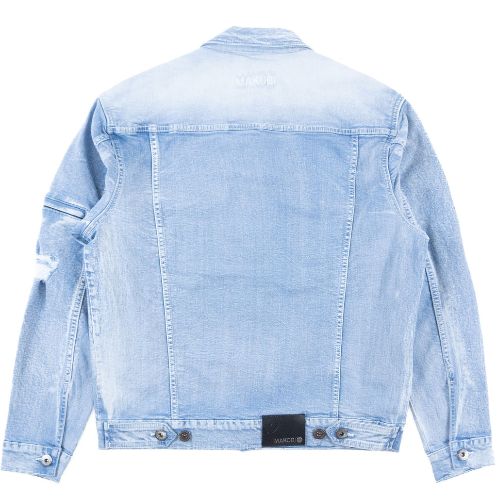 M1079 Moreli Denim Jacket - Light Wash