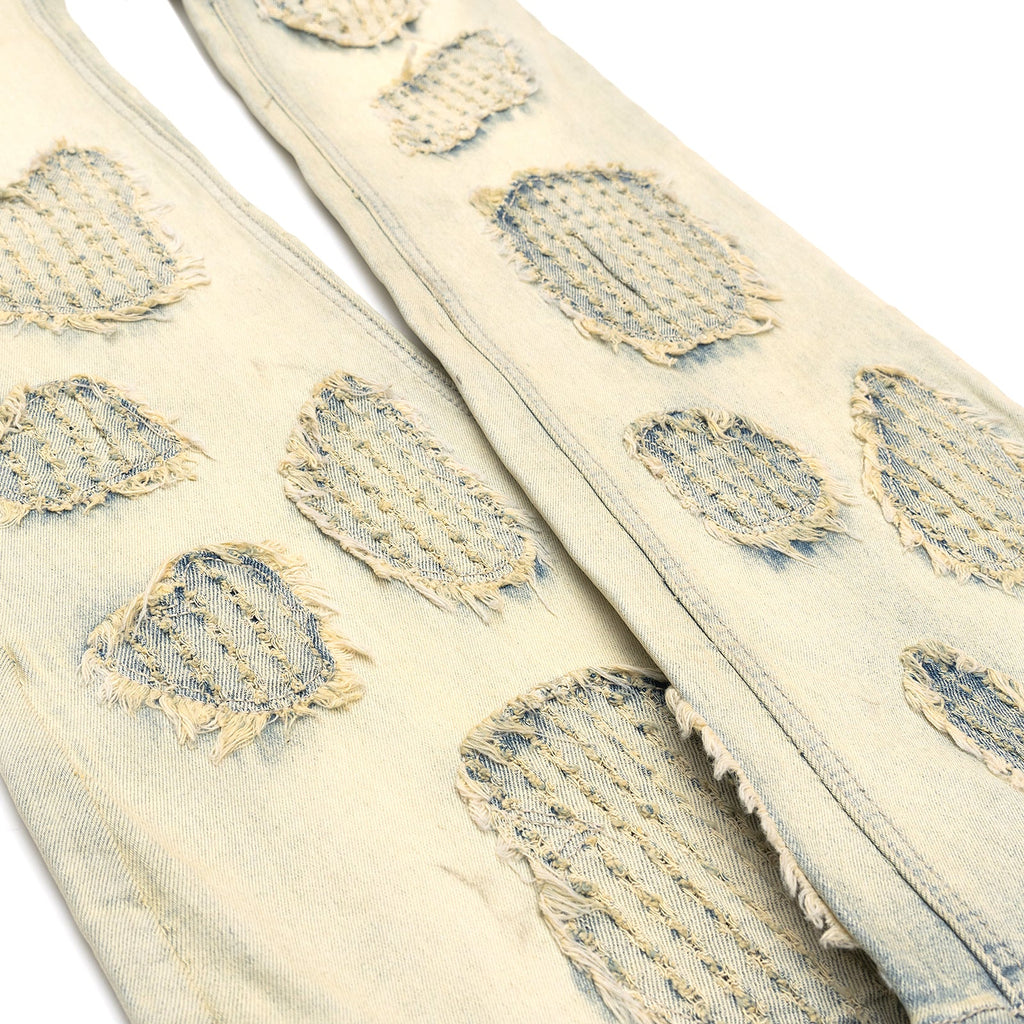 M1978 Romano Stacked Jeans - Light Wash