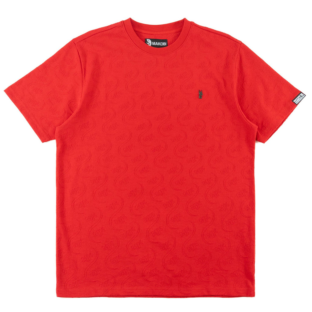 M316 Sartoni Embossed Tee - Red