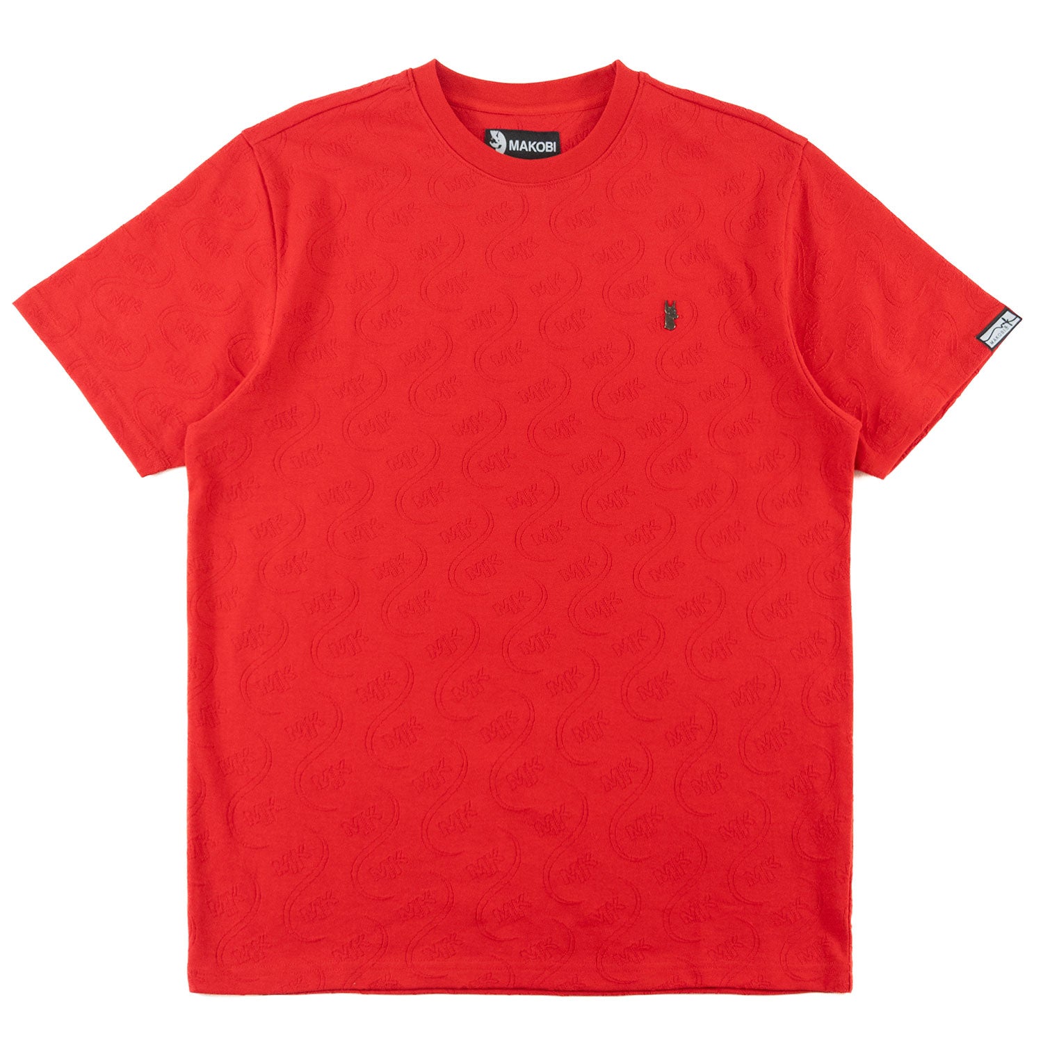 M316 Sartoni Embossed Tee - Red