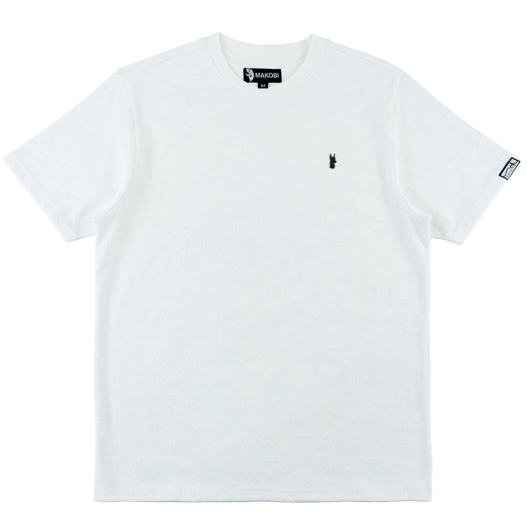 M316 Sartoni Embossed Tee - White