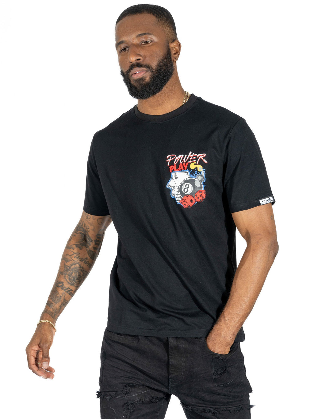M339 Power Play Tee - Black