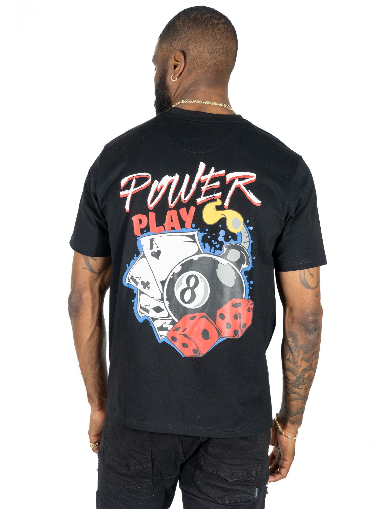 M339 Power Play Tee - Black