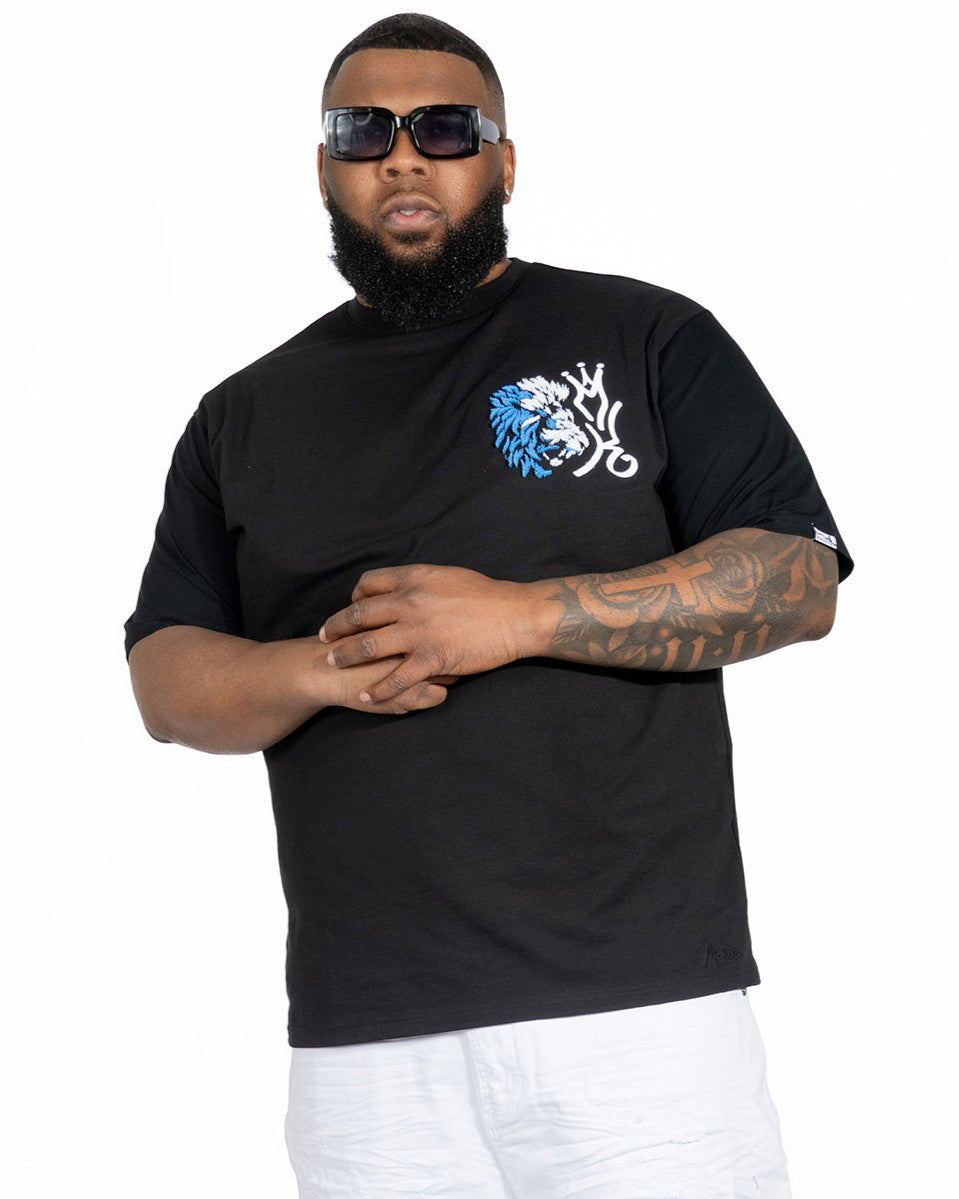 M340 Gianos Lion Tee - Black