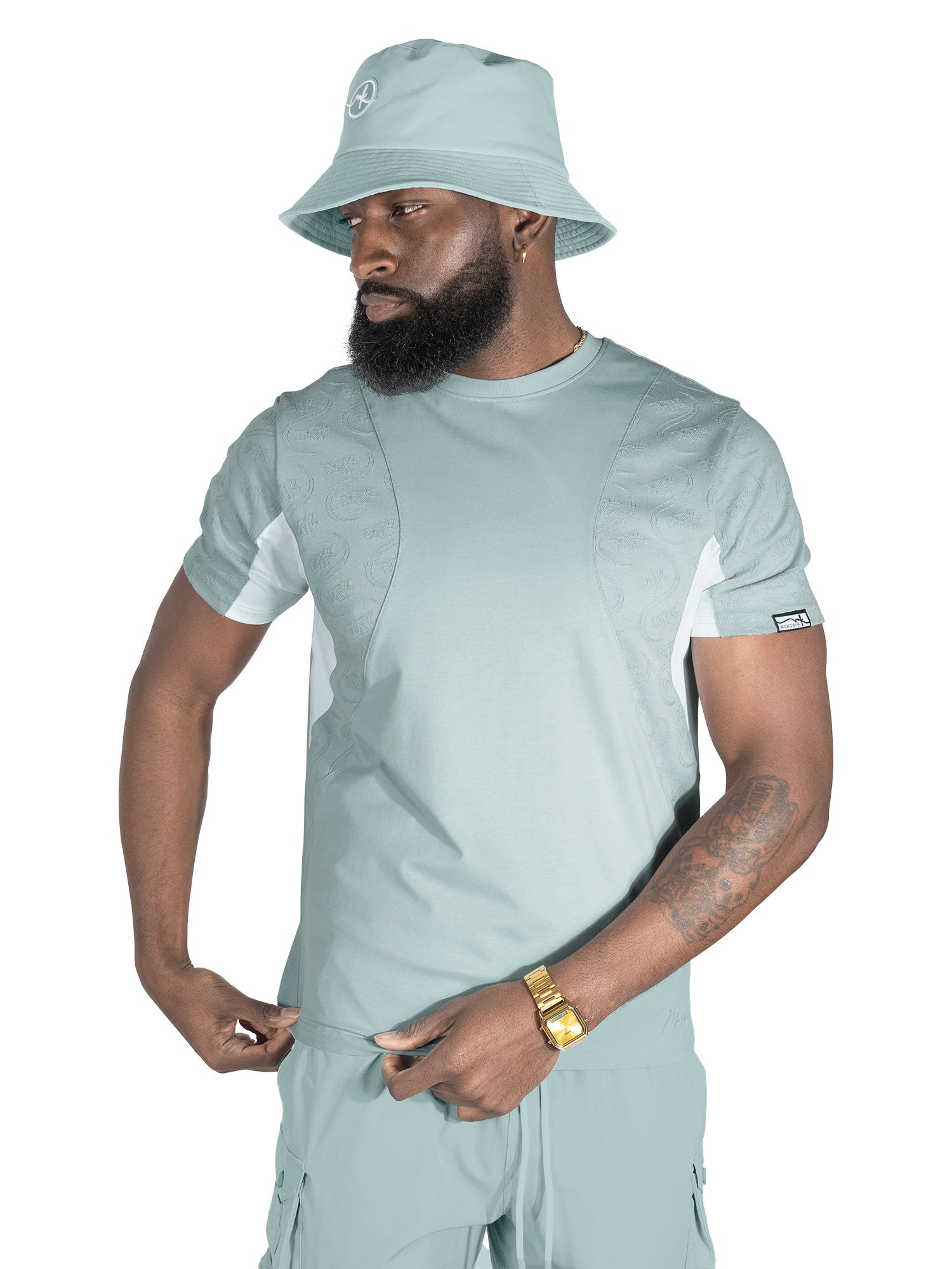 M343 Amato Tee - Teal