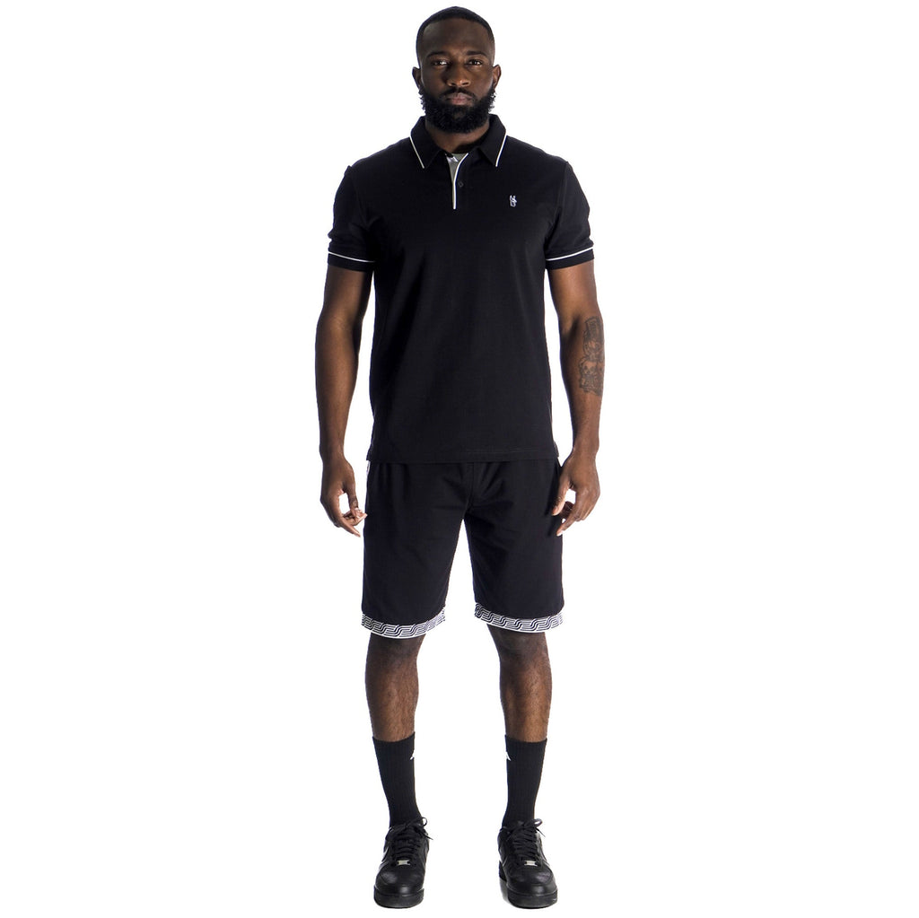 M383 Makobi Luciano Polo Shirt - Black