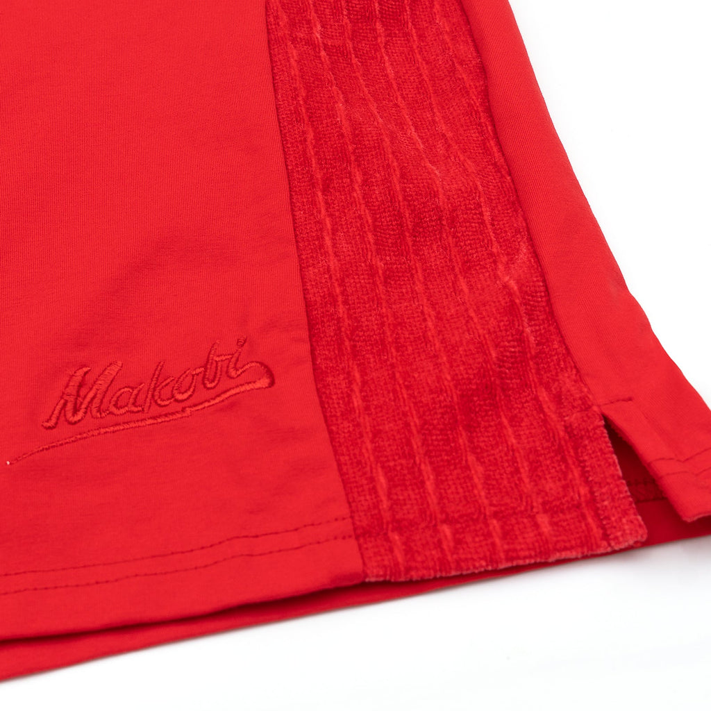 M394 Makobi Daniali Polo Shirt- Red