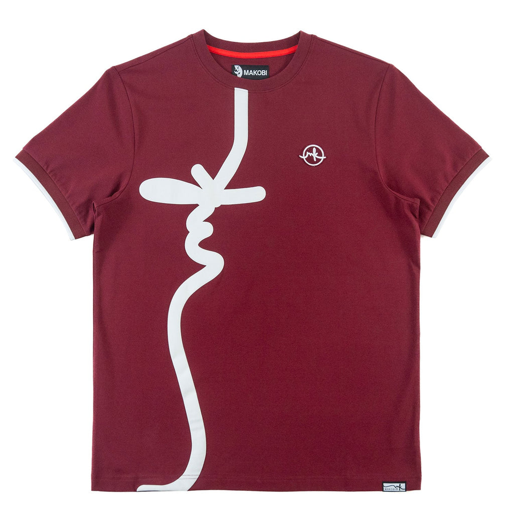 M395 Sorrento MK Tee - Burgundy