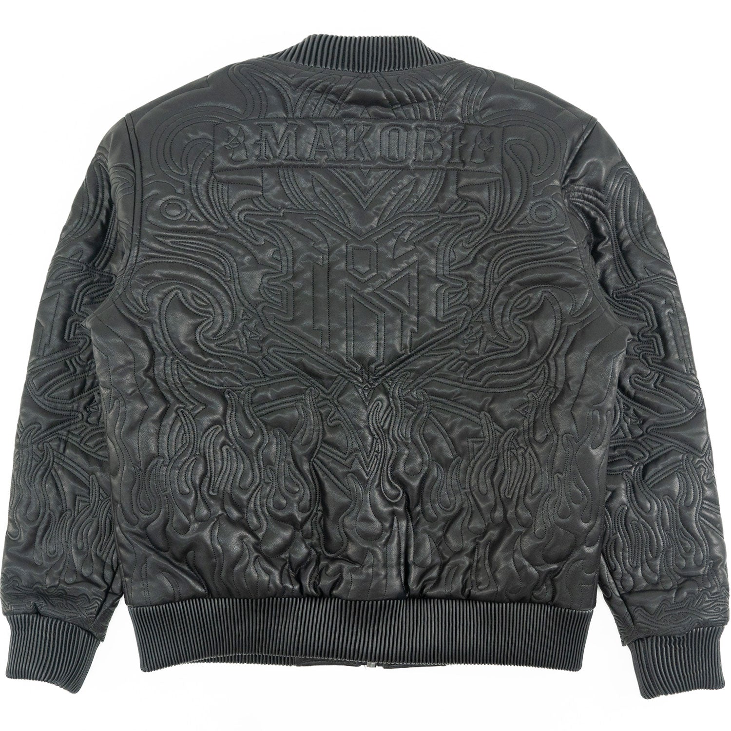 Jacket| M4108 Bianco Bomber Jacket - Black