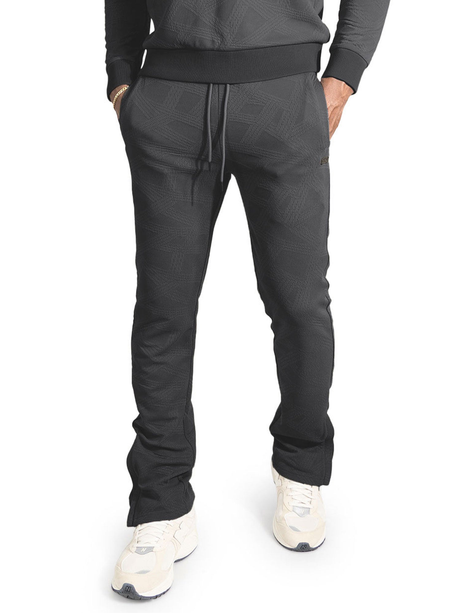 Set | M4247 Bernardi Crewneck Set - Black