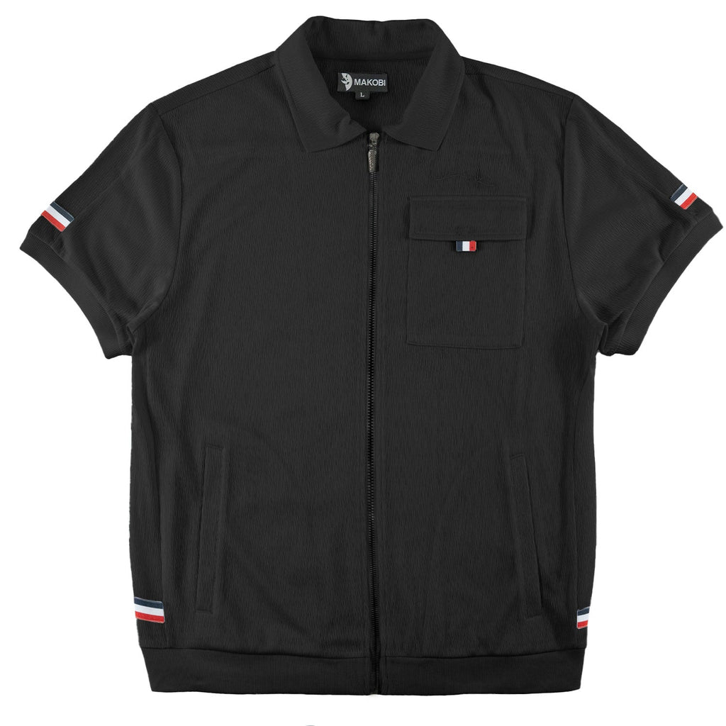 M428 Moreli Knit Short Sets - Black