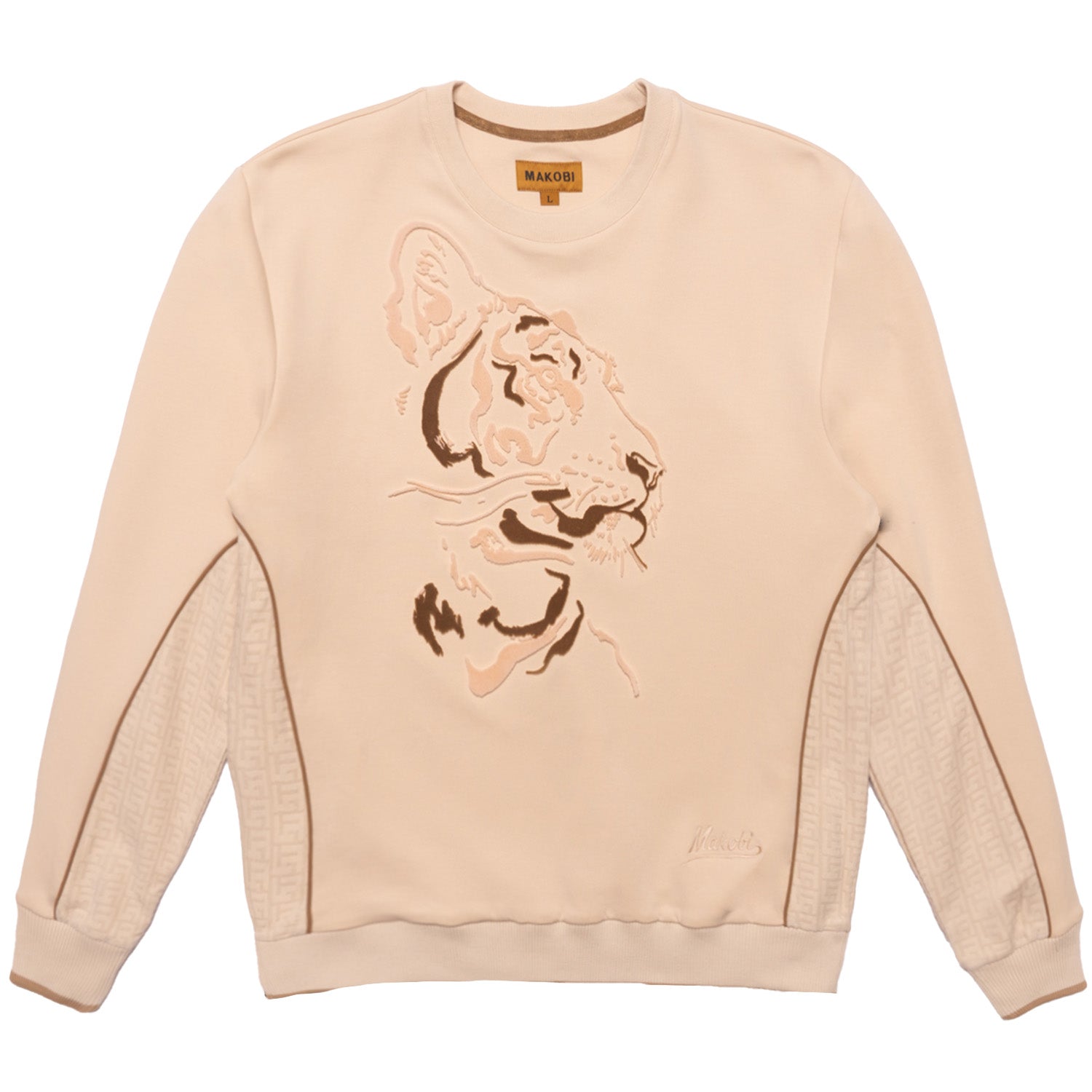 M4358 Gabana Tiger Sweatshirt - Khaki
